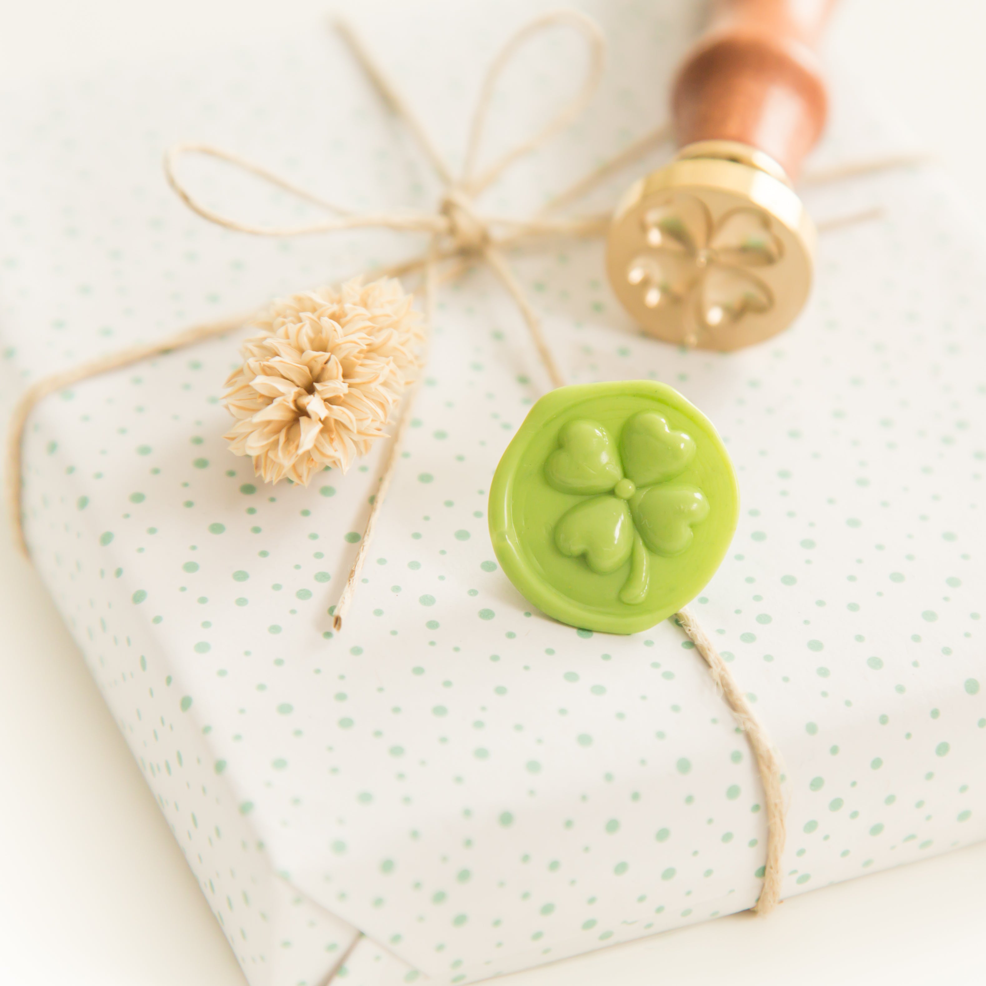 Klavertje Vier Wax Stempel