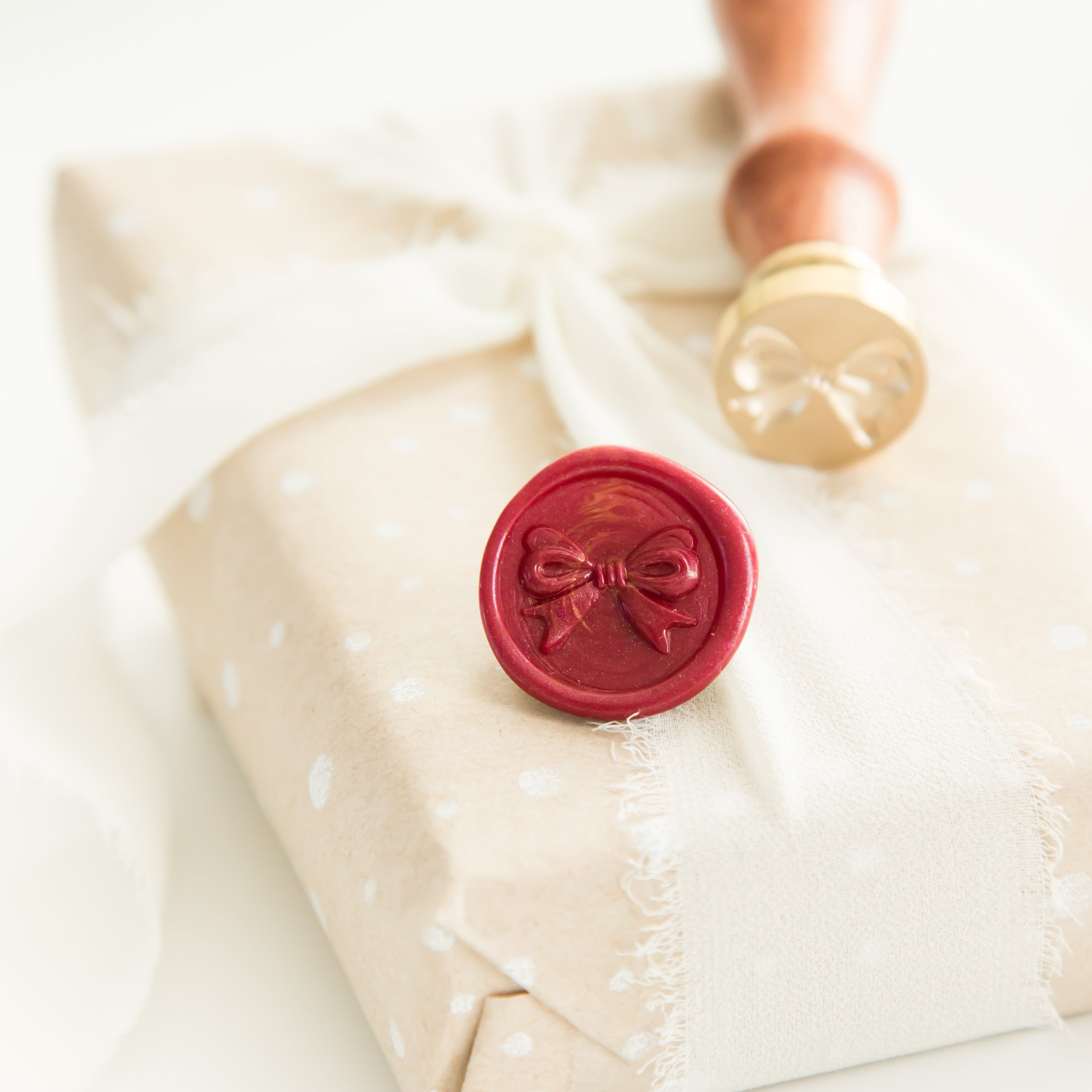 Strikje 3D Wax Stempel