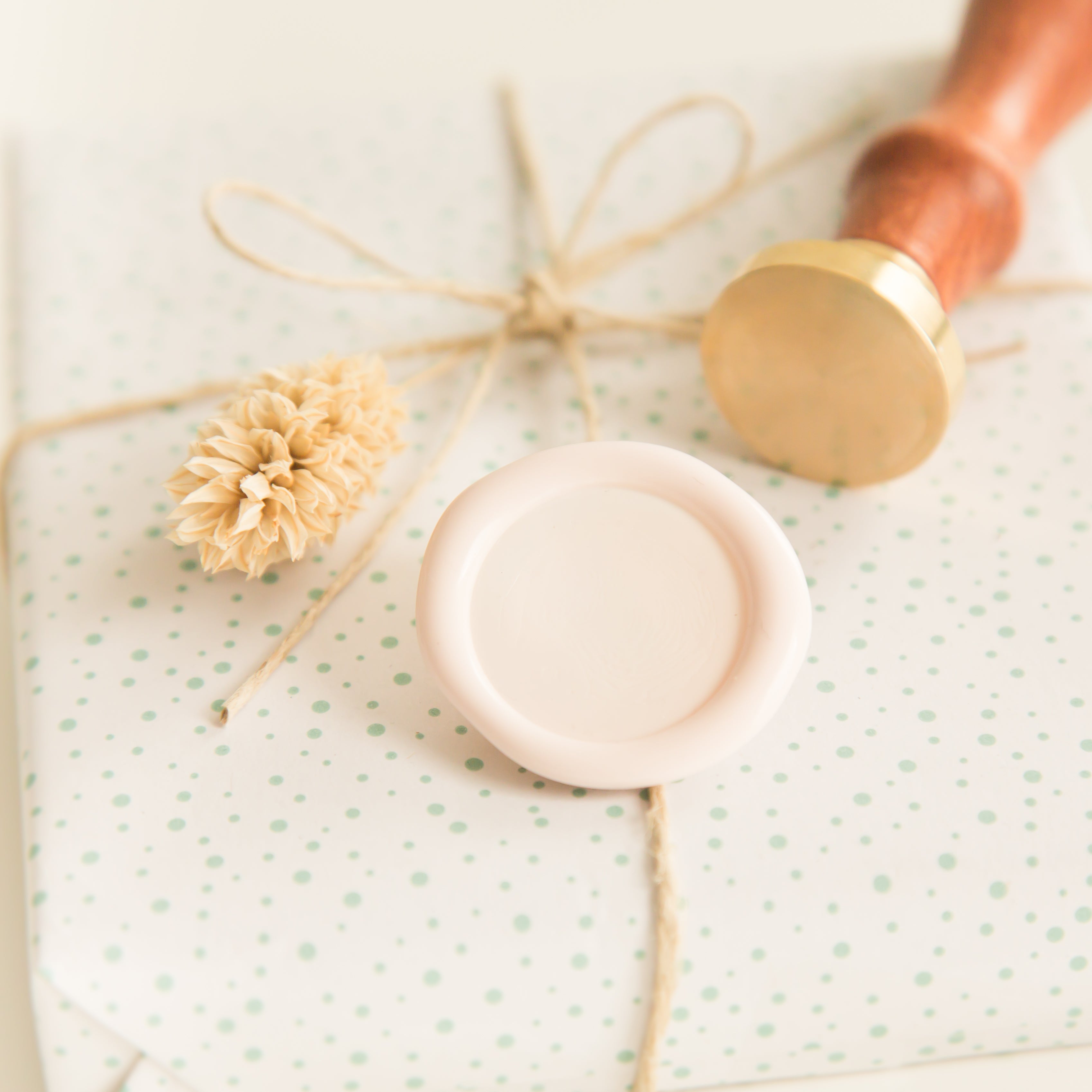 20mm Blank Stamp • Wax Stempel