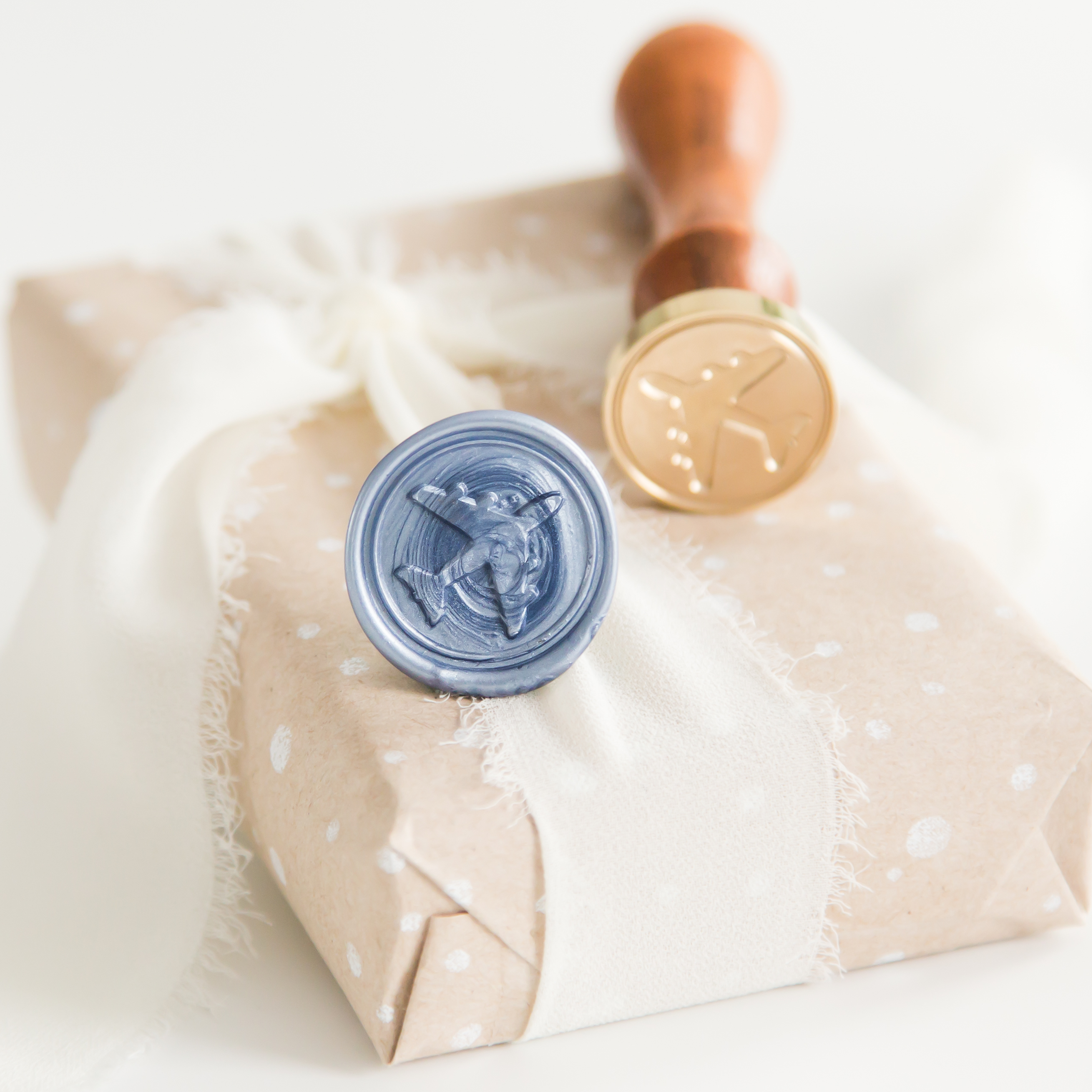 Vliegtuig • Wax Stempel