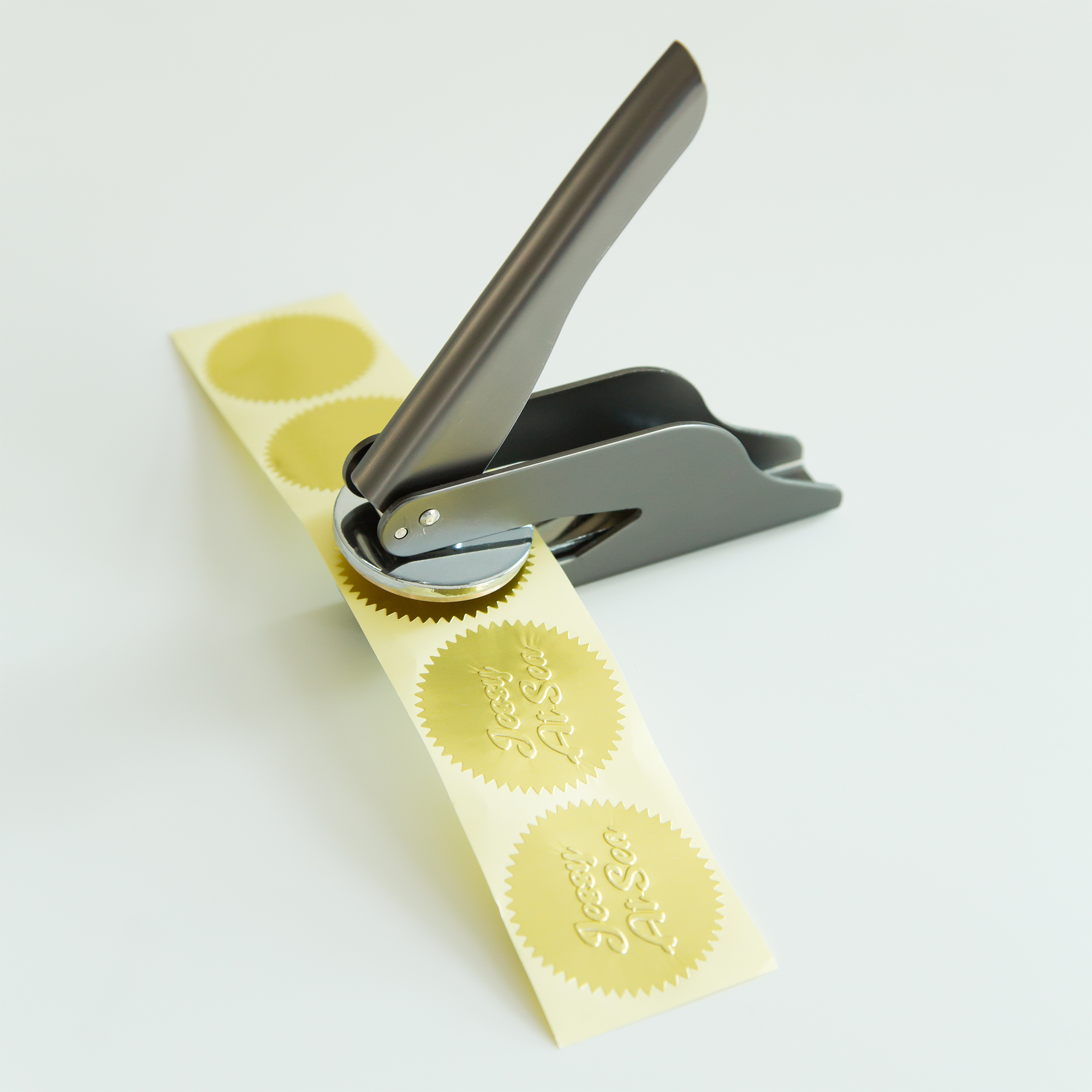Preegstempel Stickers • Goud (100 st.)
