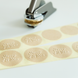 Preegstempel Stickers • Kraft (100 st.)