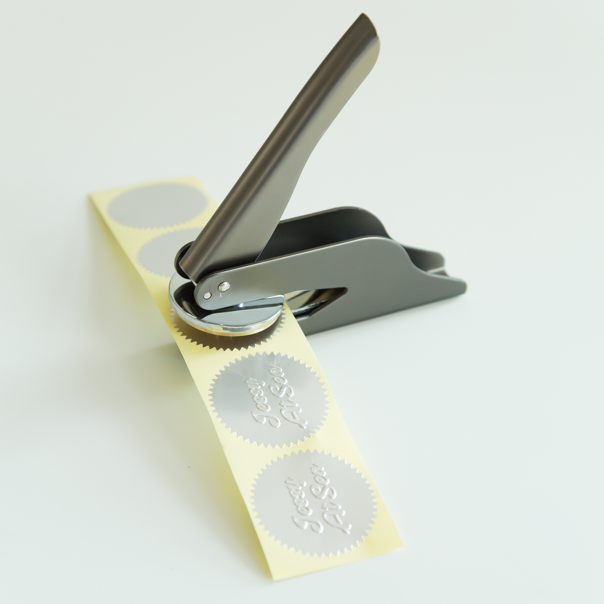 Preegstempel Stickers • Zilver (100 st.)