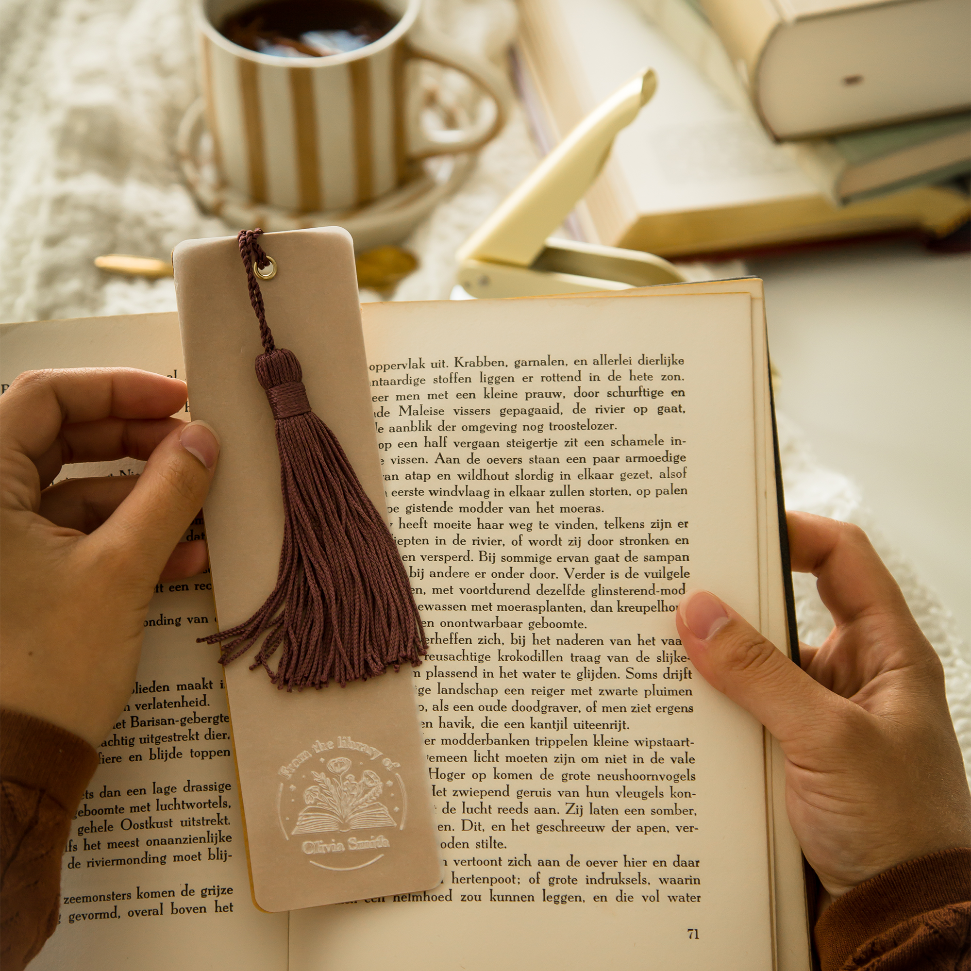 Gepersonaliseerde Boekenstempel Ex Libris
