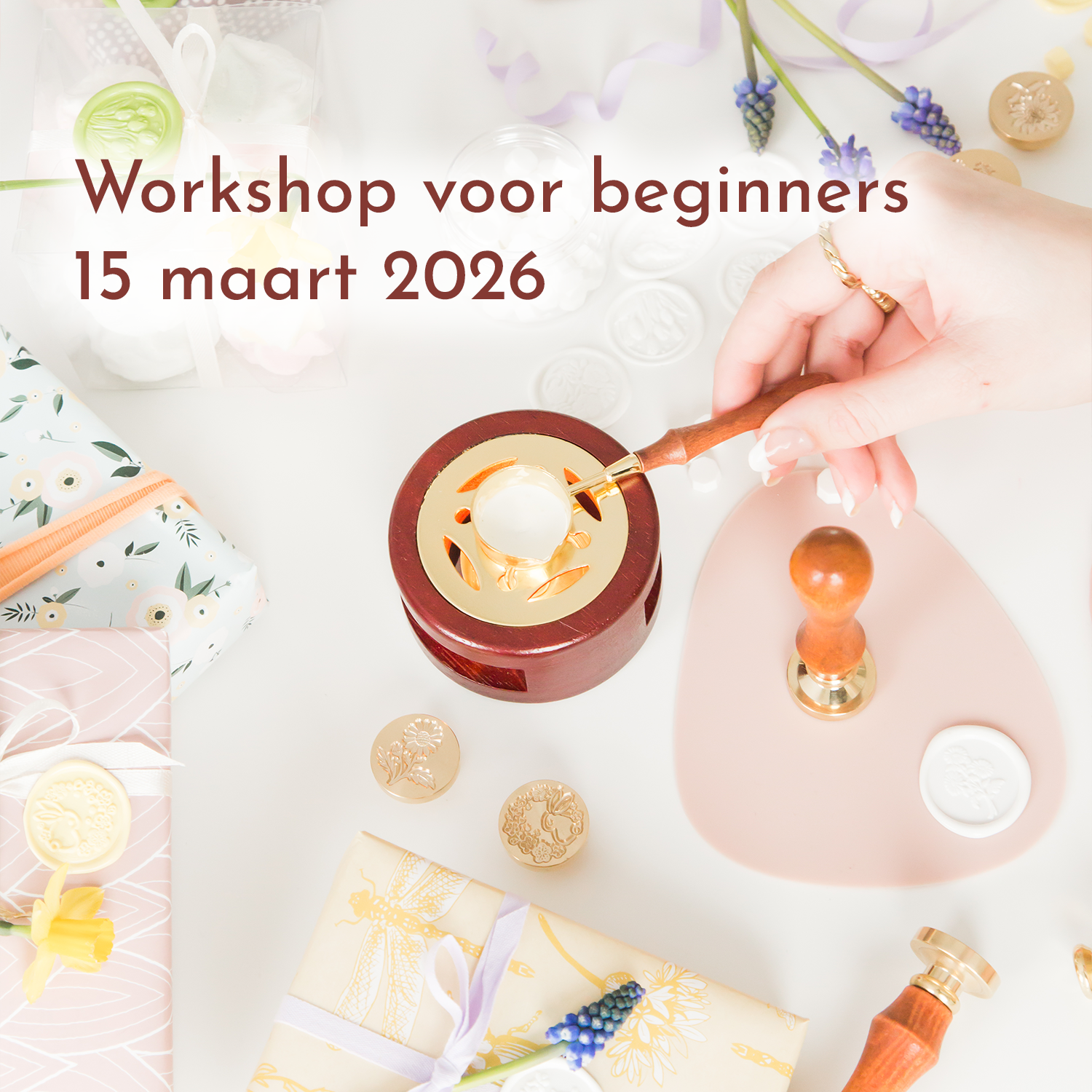 The Art Event - Workshop voor beginners - ZONDAG 15 MAART 2026