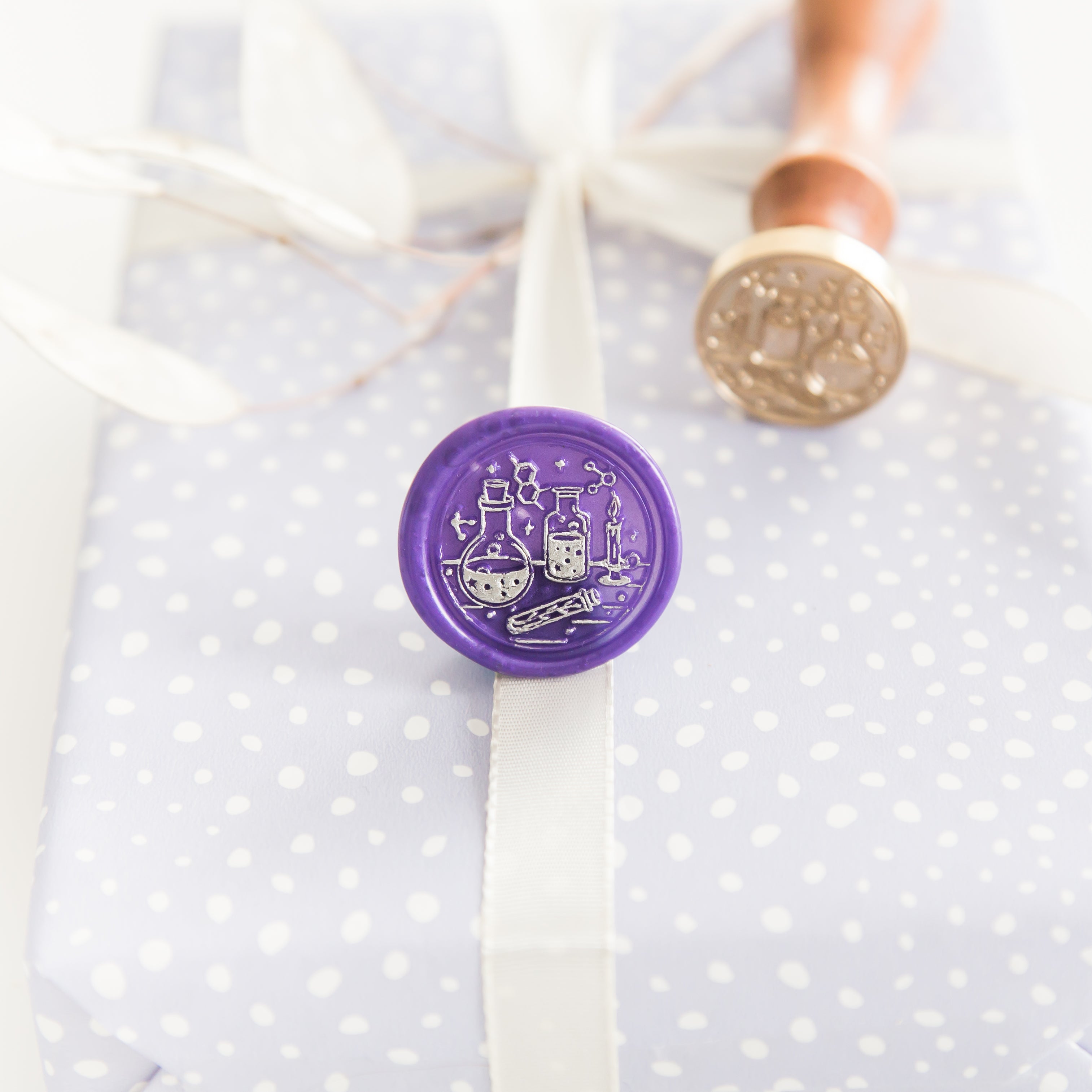 Scheikunde Wax Stempel
