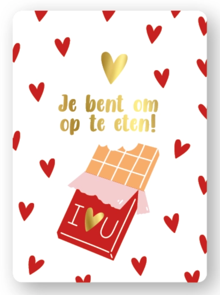 Je bent om op te eten • Cadeaukaart