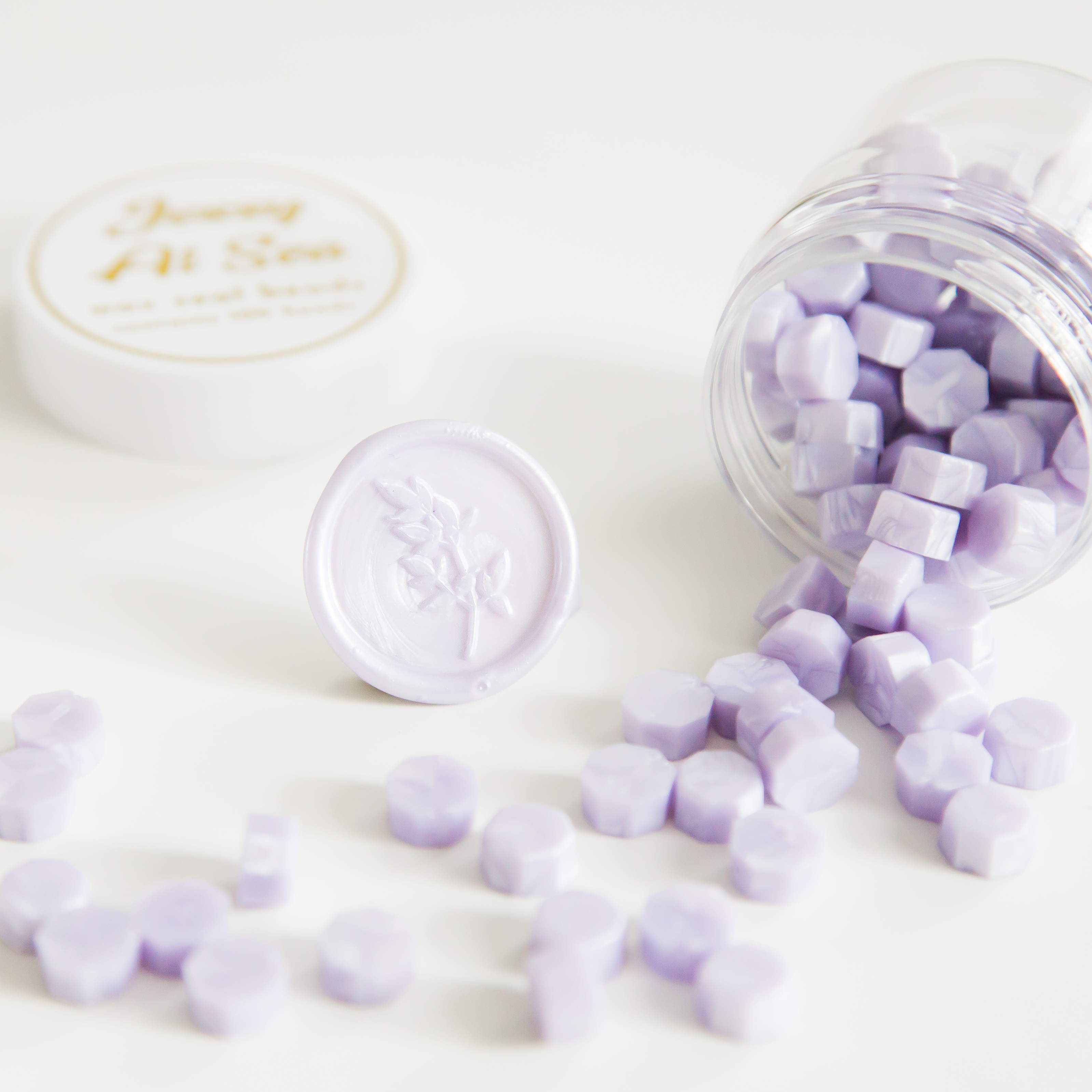 Pearl Lilac • Wax Seal Beads