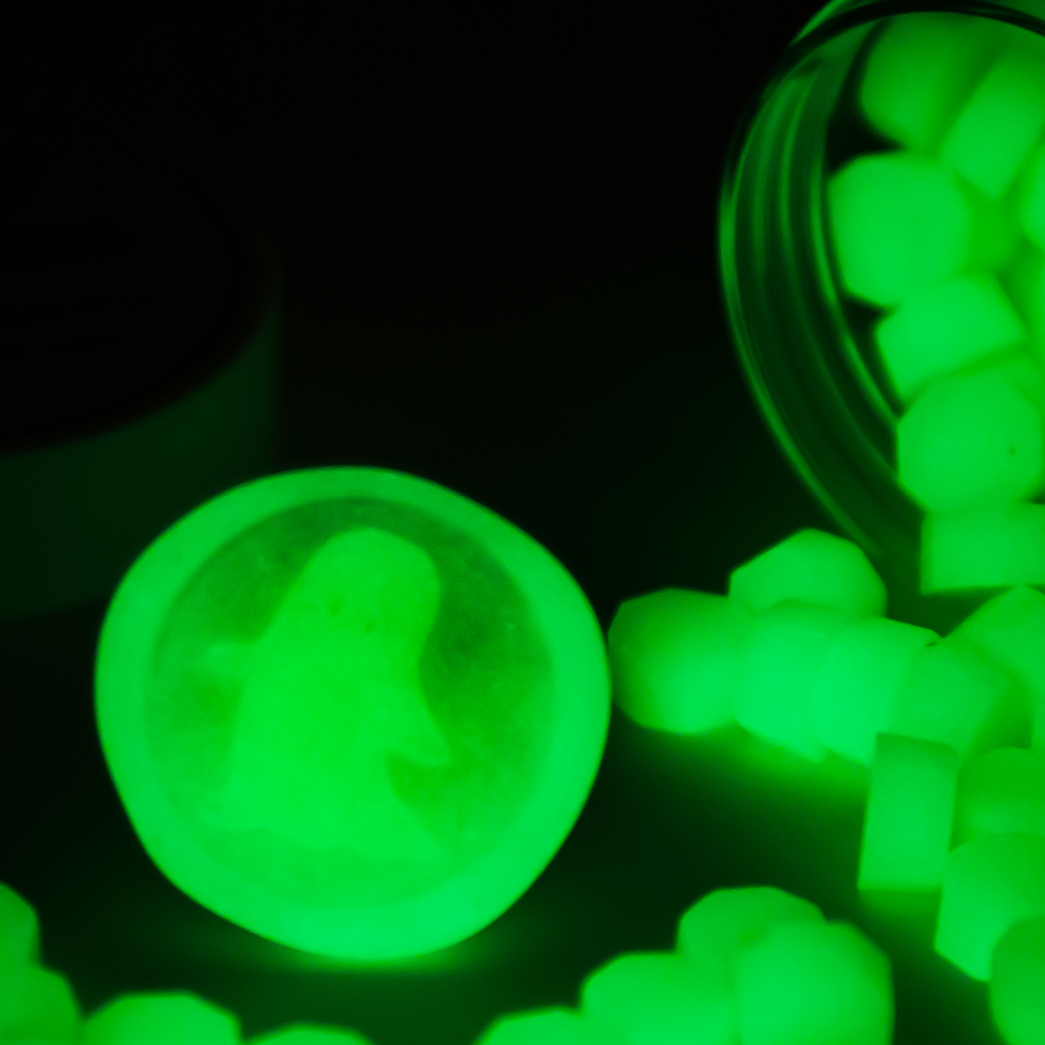 Glow in the Dark • Wax Seal Beads