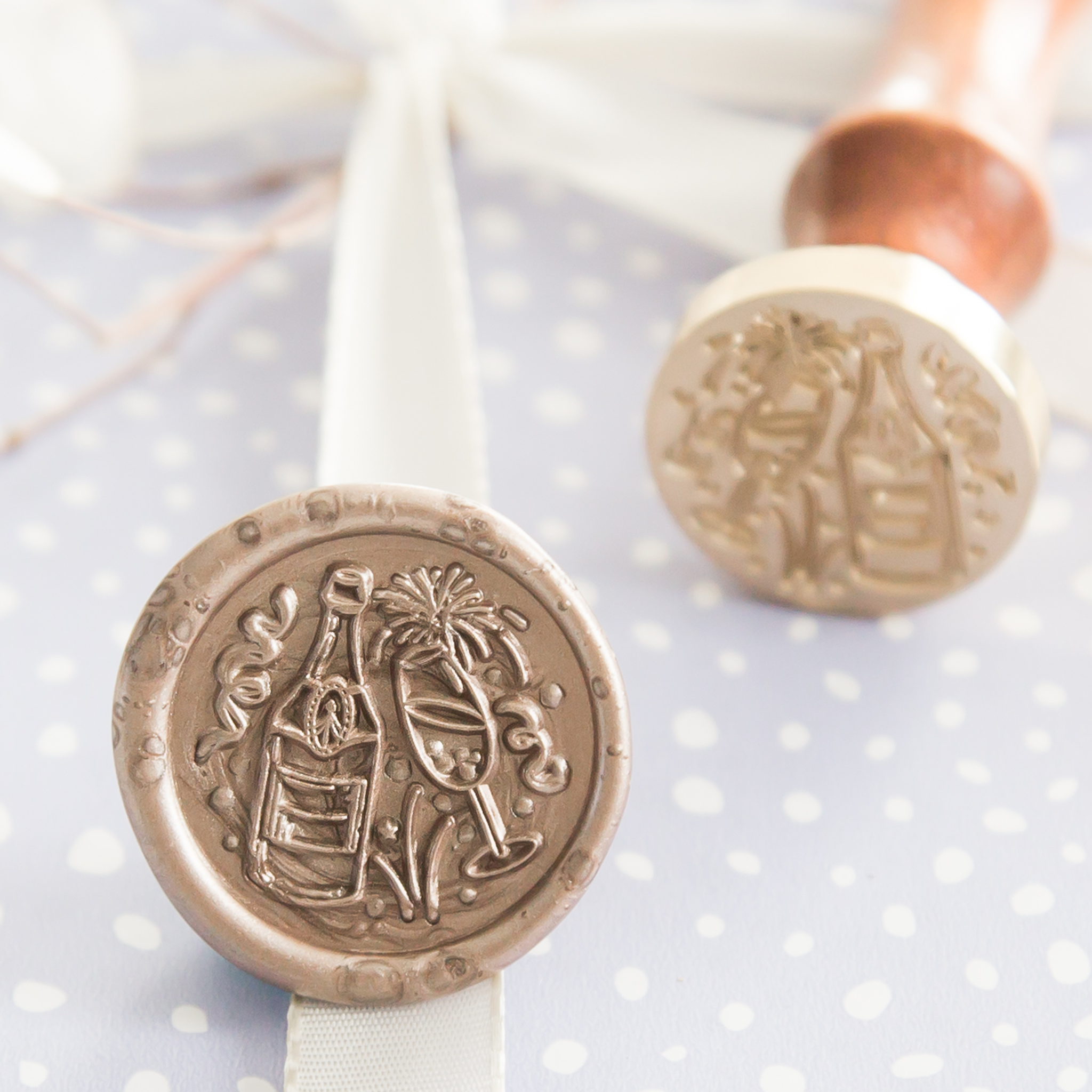 Party Time Wax Stempel