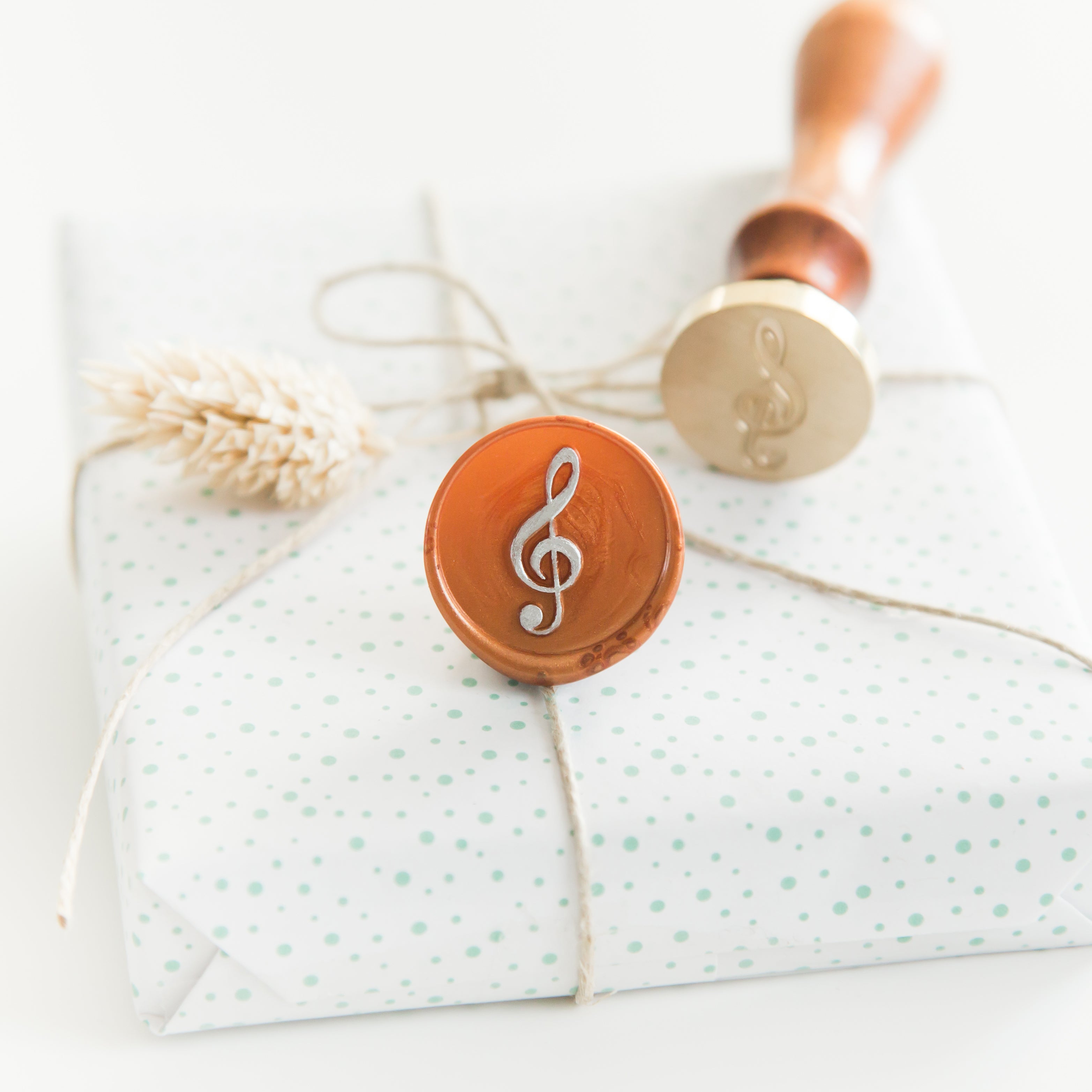 Muzieksleutel Wax Stempel