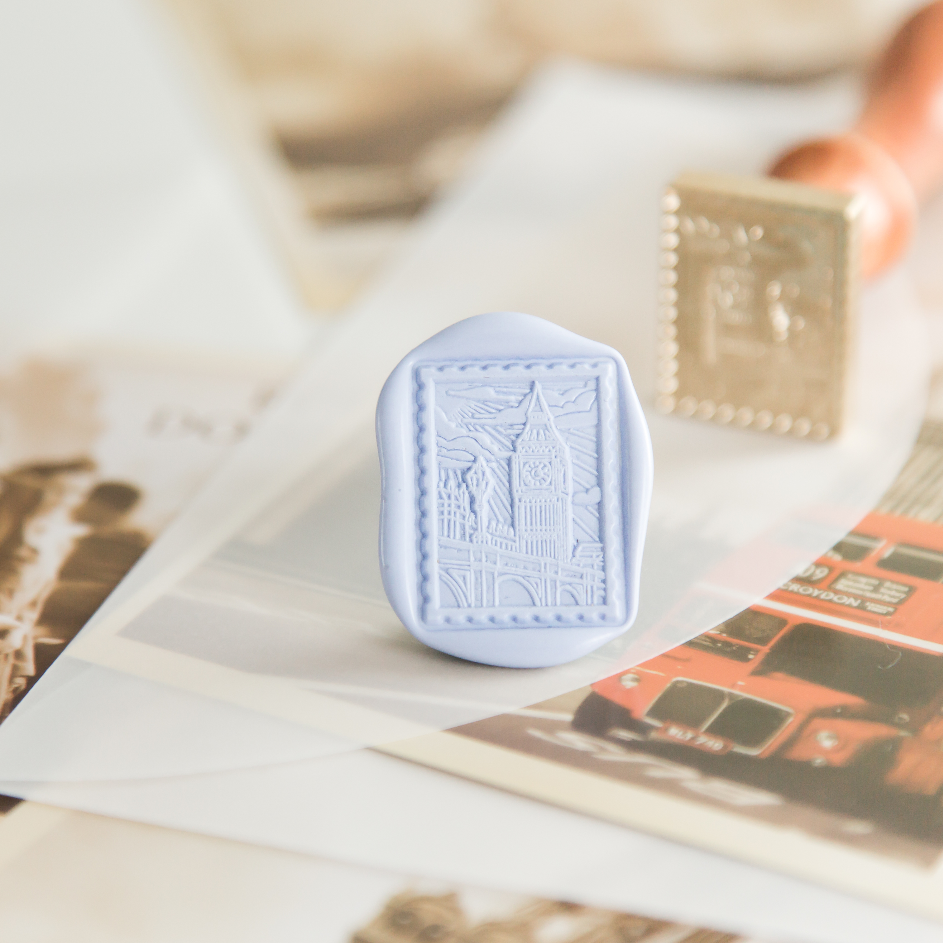 Big Ben Postzegel • Wax Stempel