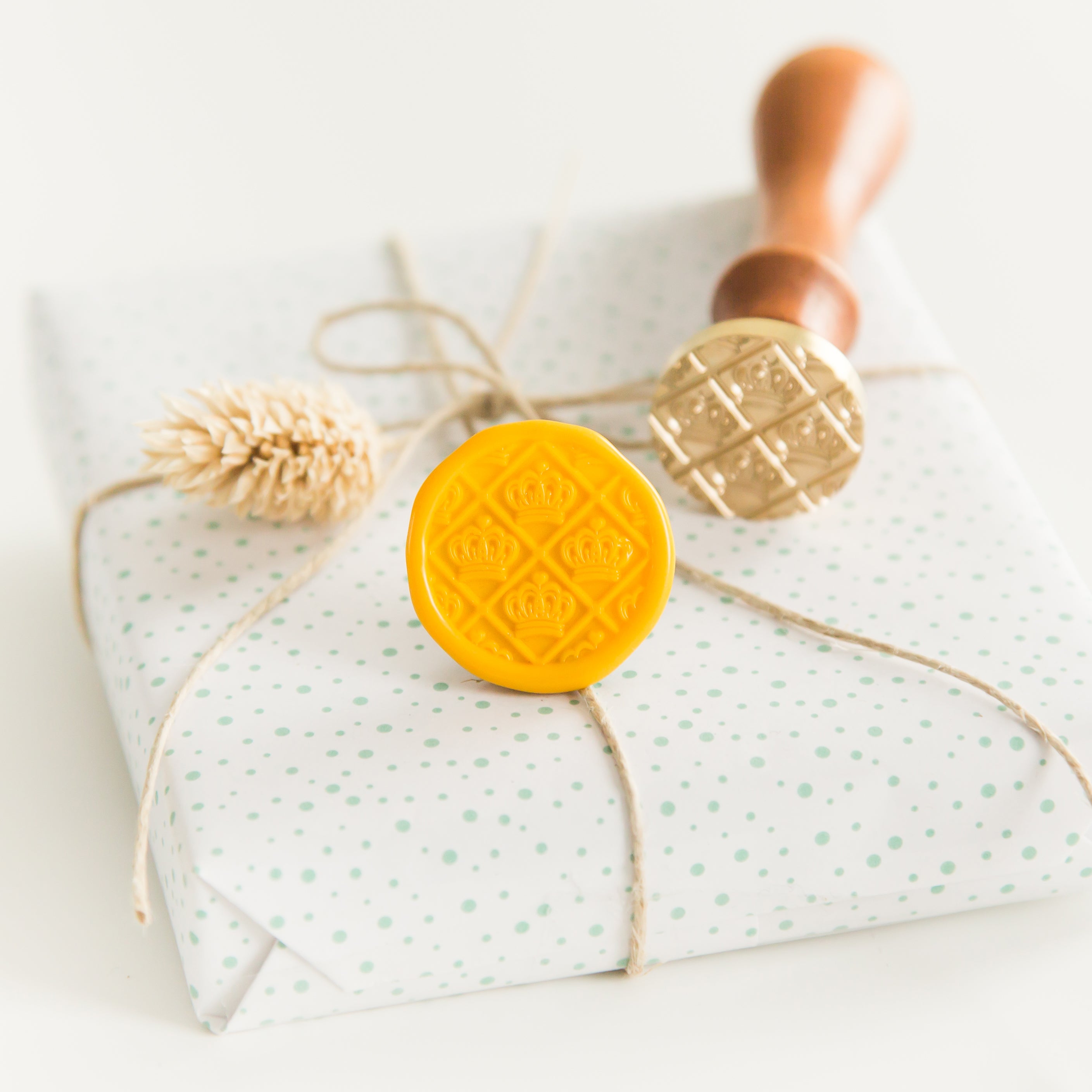 Kroontjes Patroon Wax Stempel