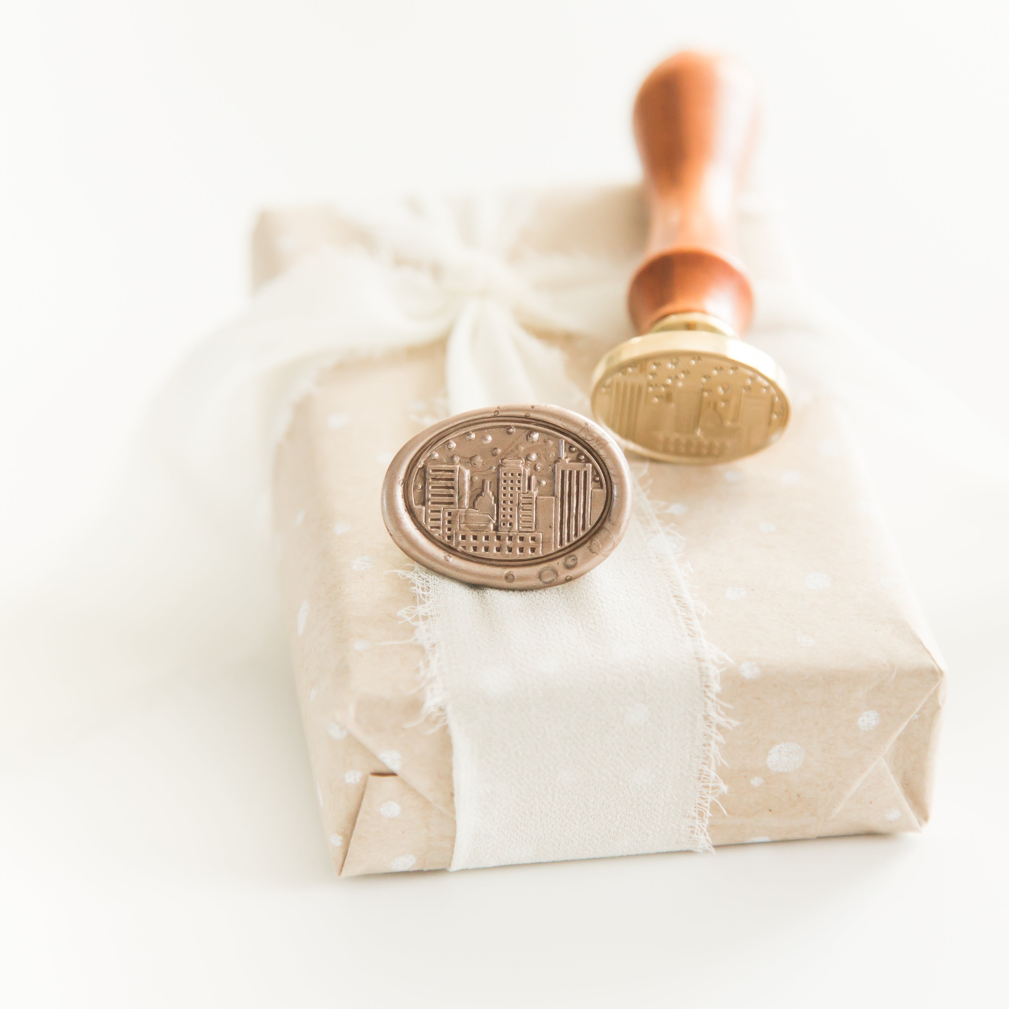 City Skyline Wax Stempel