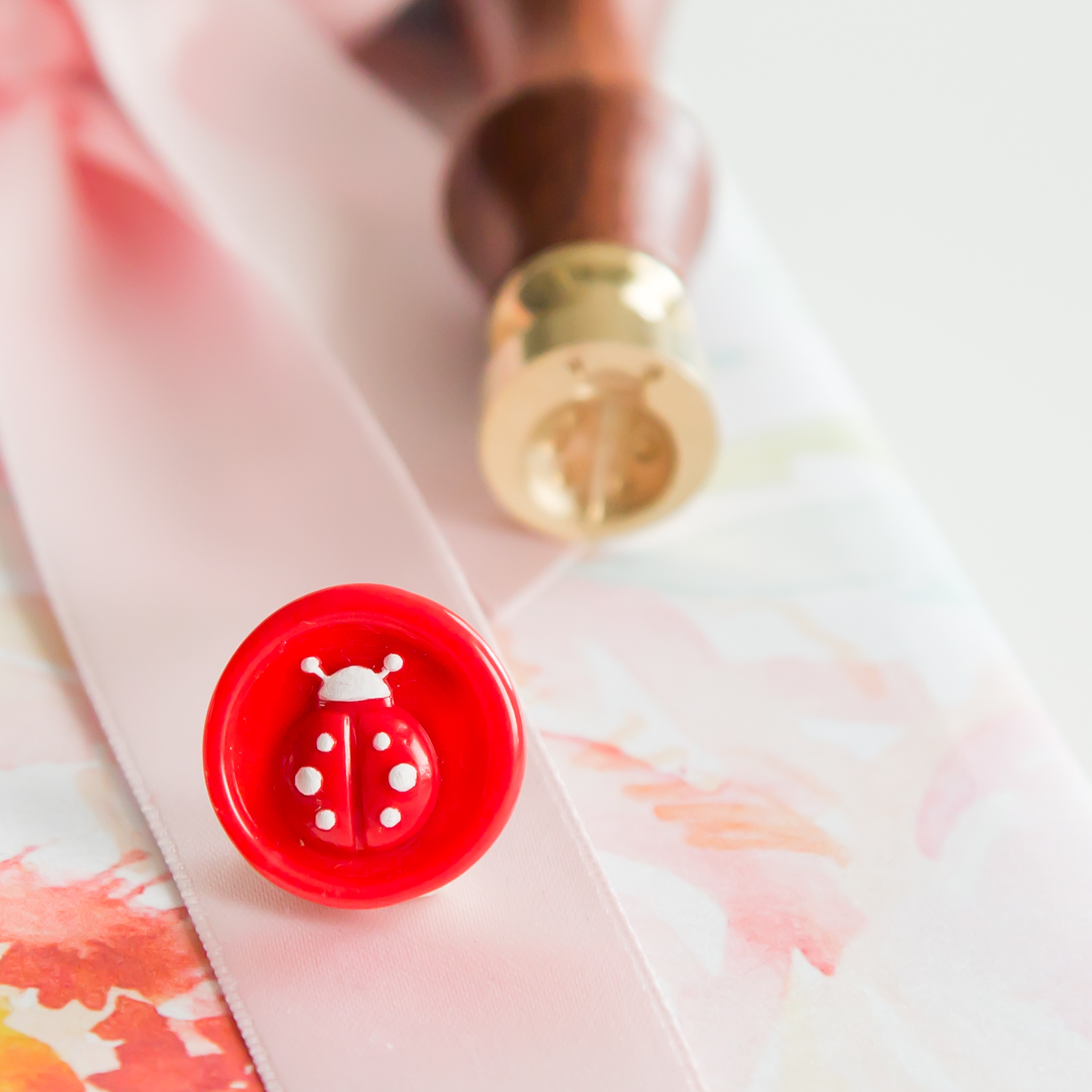 Mini Lieveheersbeestje • Wax Stempel