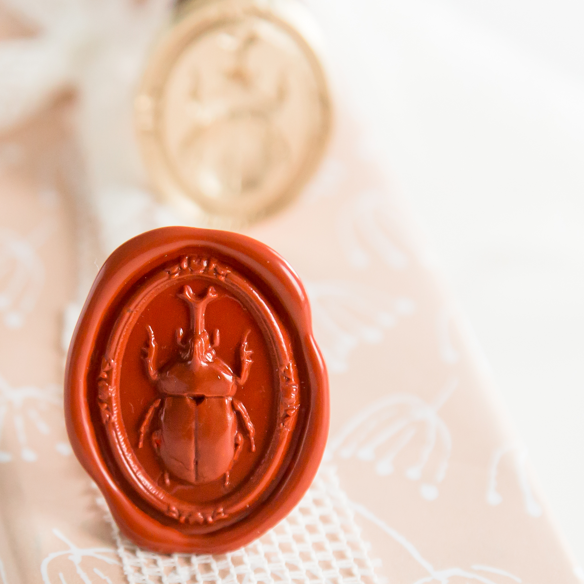 Scarabee • Wax Stempel