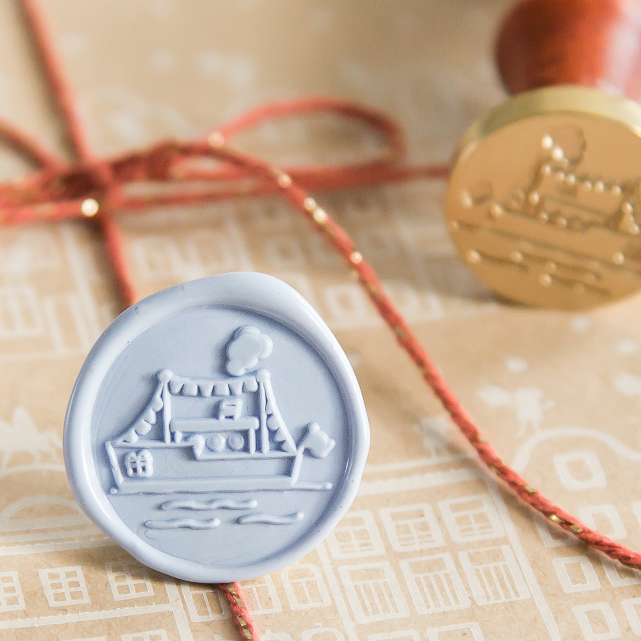 Stoomboot • Wax Stempel