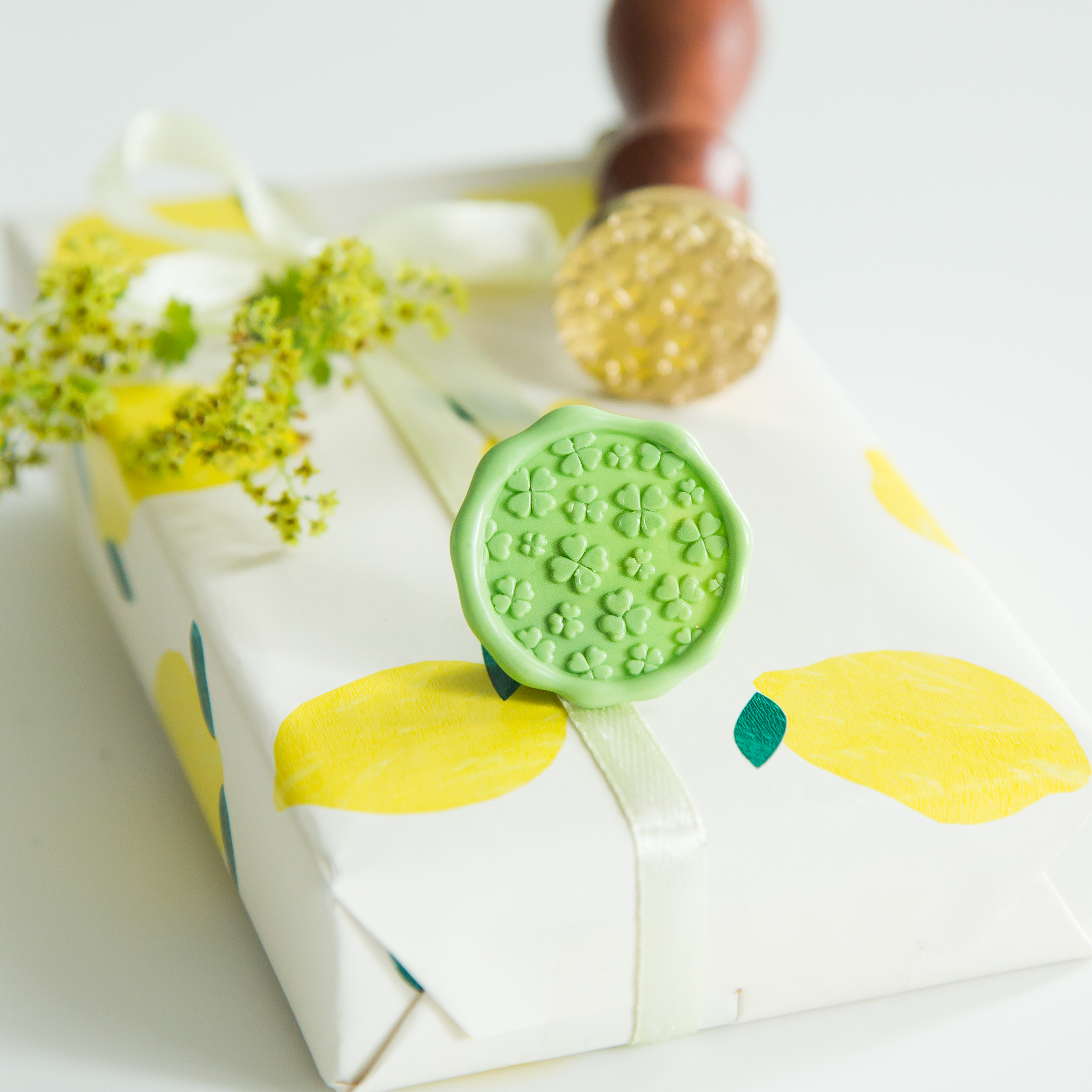 Leaves Pattern • Wax Seal Stamp