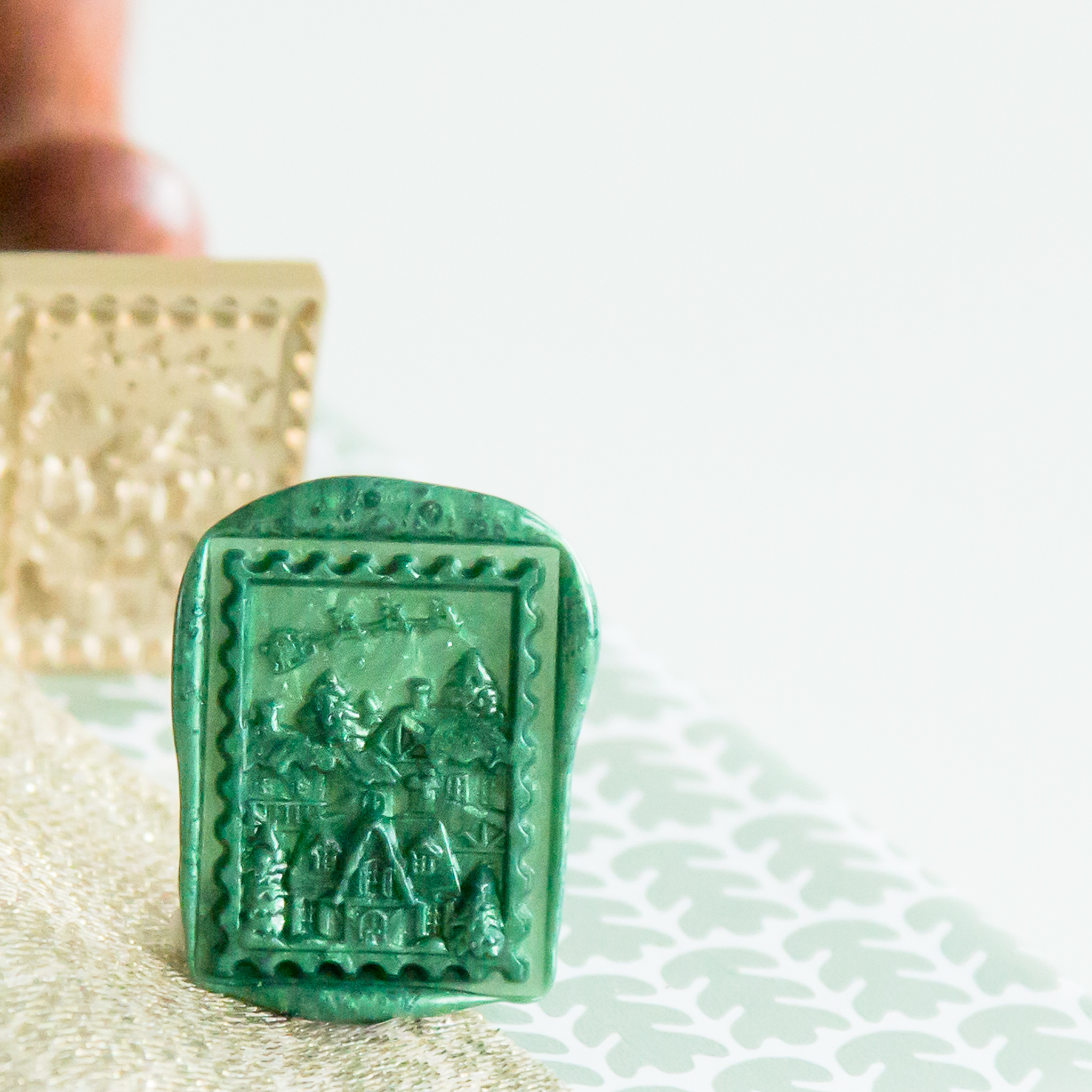 3D Winterdorp Wax Stempel