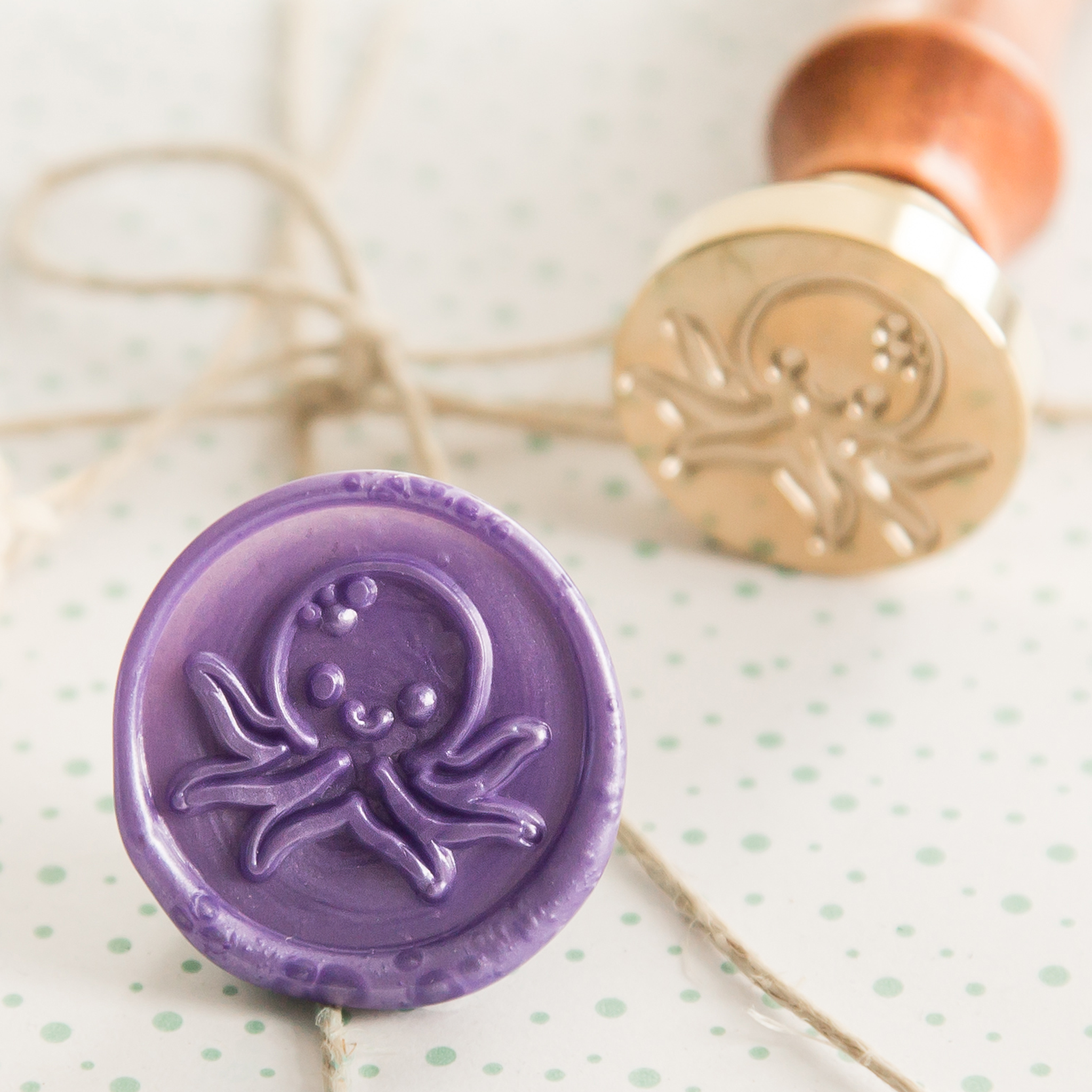 Octopus Wax Stempel