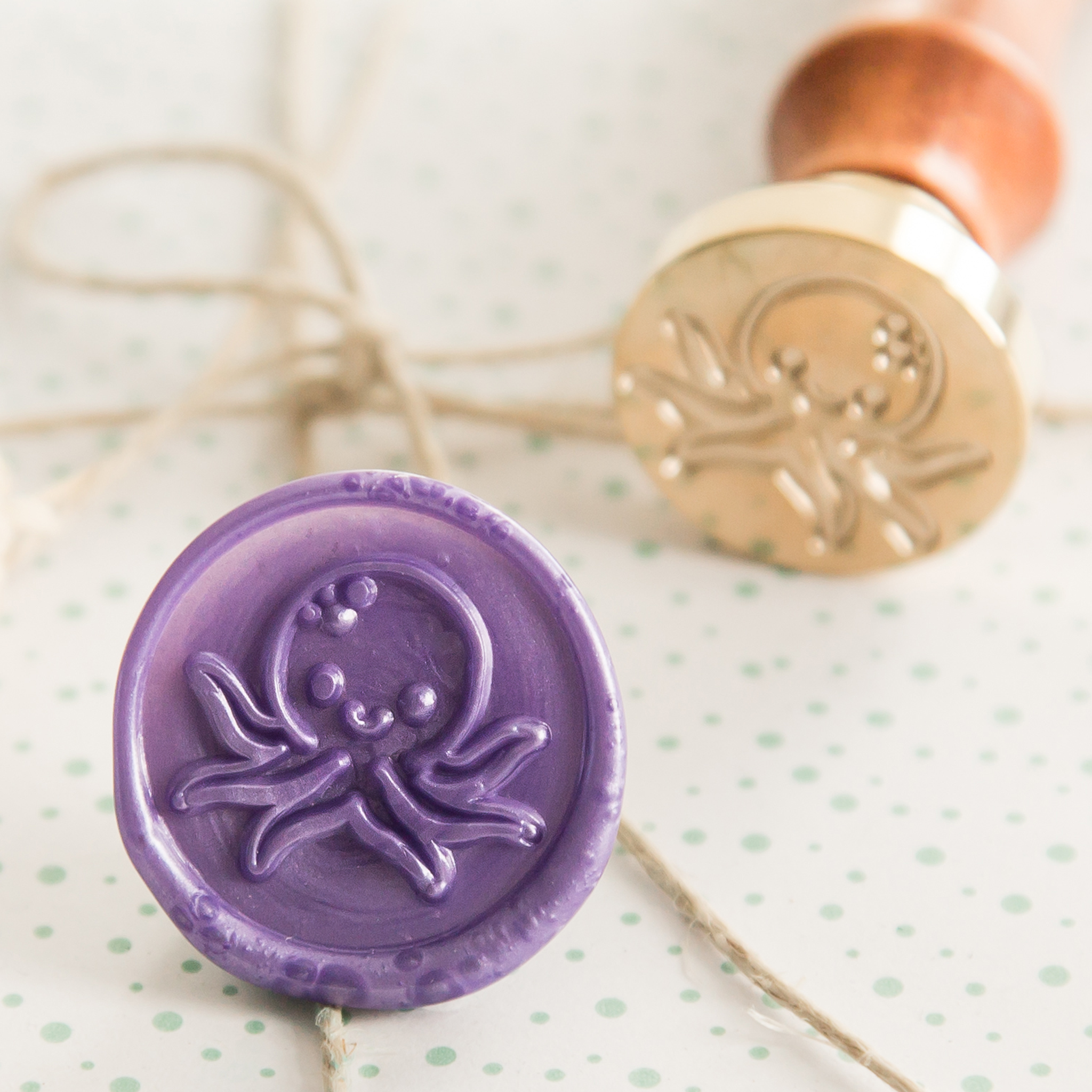 Octopus • Wax Stempel