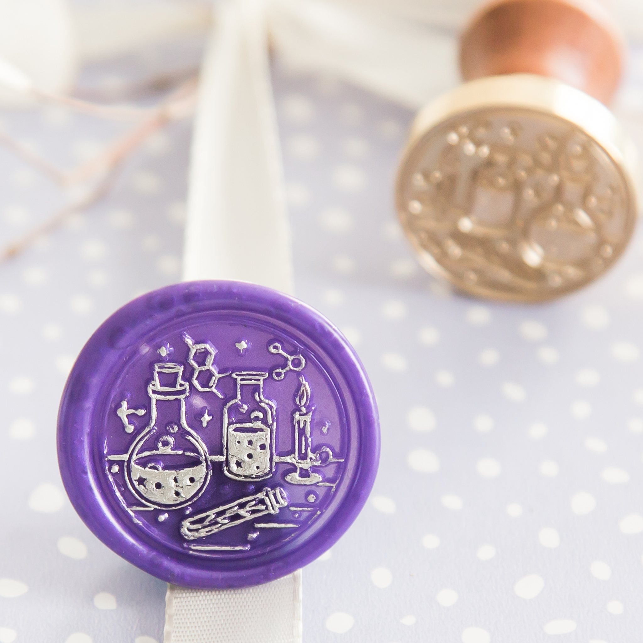 Scheikunde Wax Stempel
