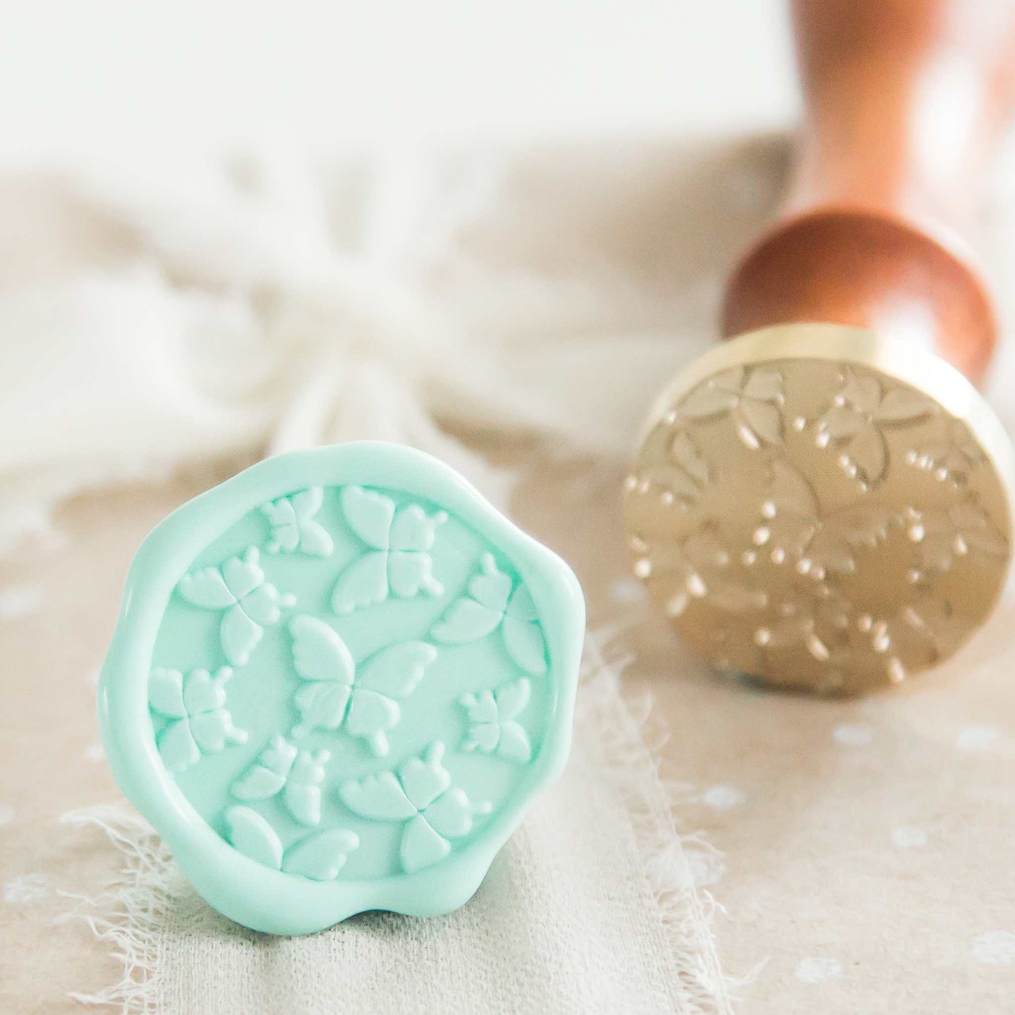 Vlinder Patroon Wax Stempel