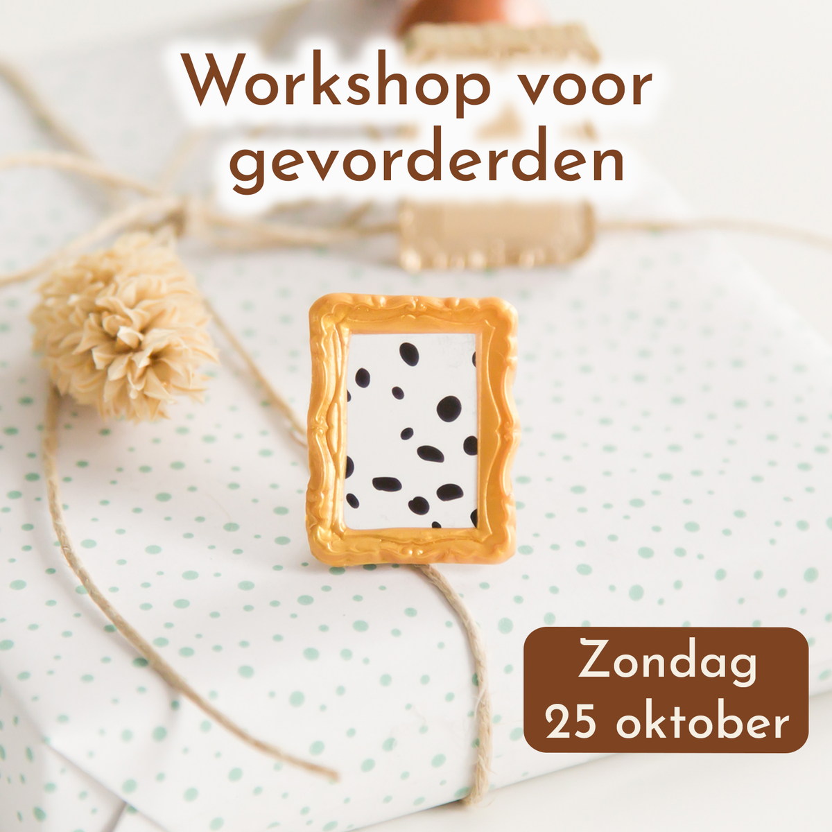 KreaDoe - Workshop voor gevorderden - 25 OKTOBER