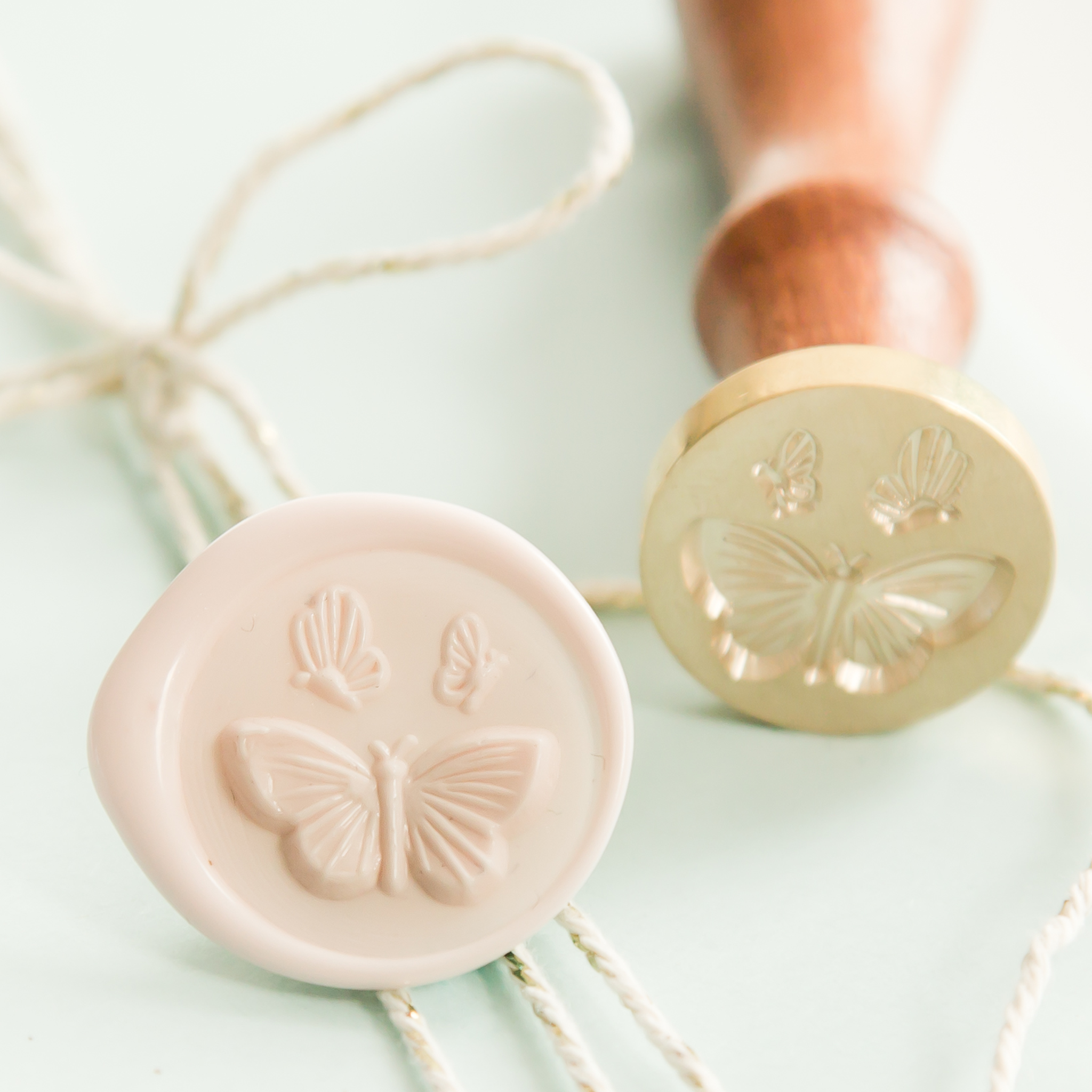 Vlinders 3D Wax Stempel