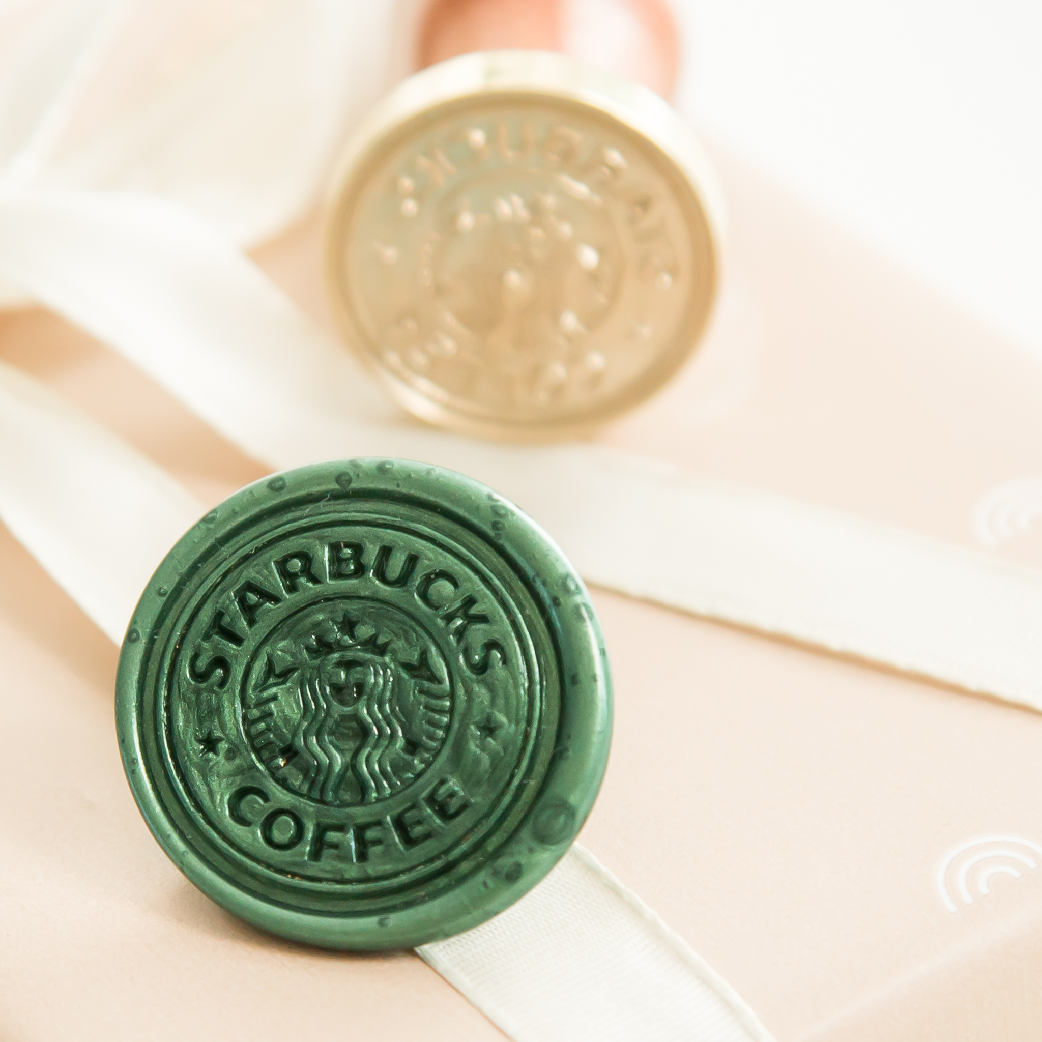Starbucks Coffee Wax Stempel