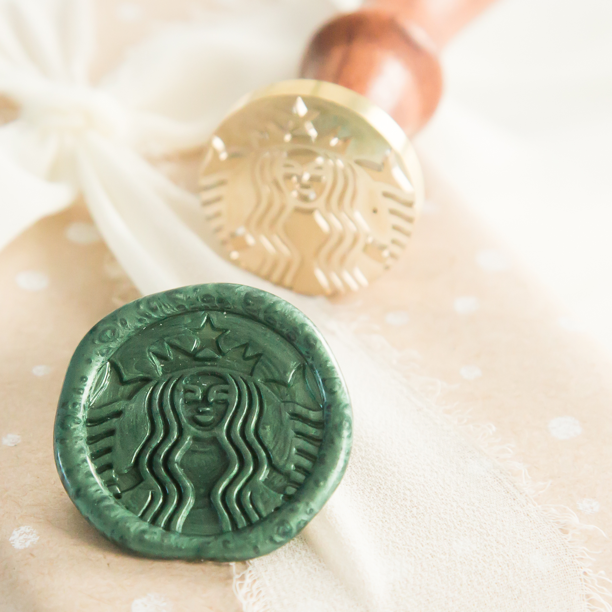 Starbucks Wax Stempel