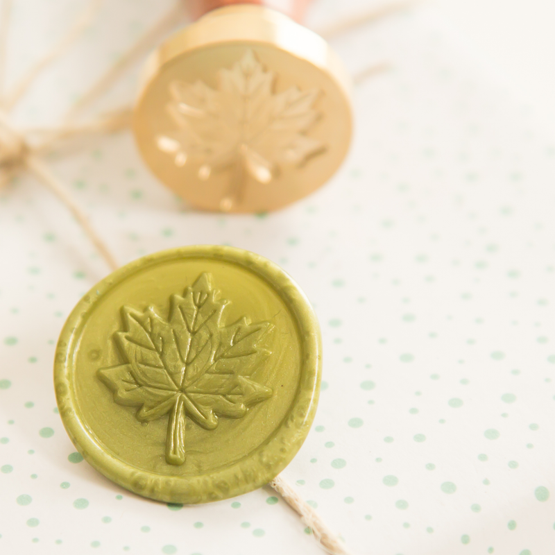 Esdoorn Blad • Wax Stempel