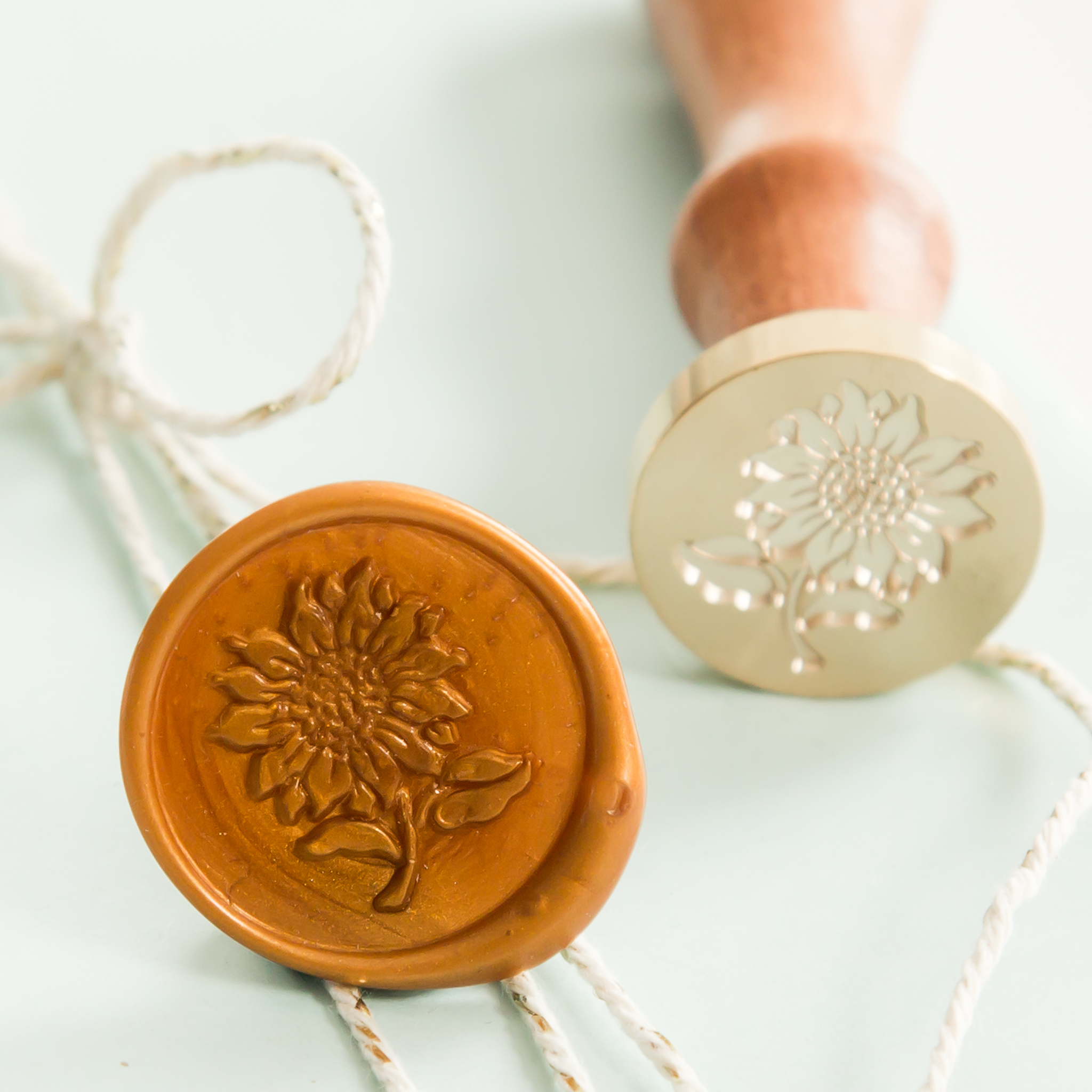Zonnebloem Wax Stempel