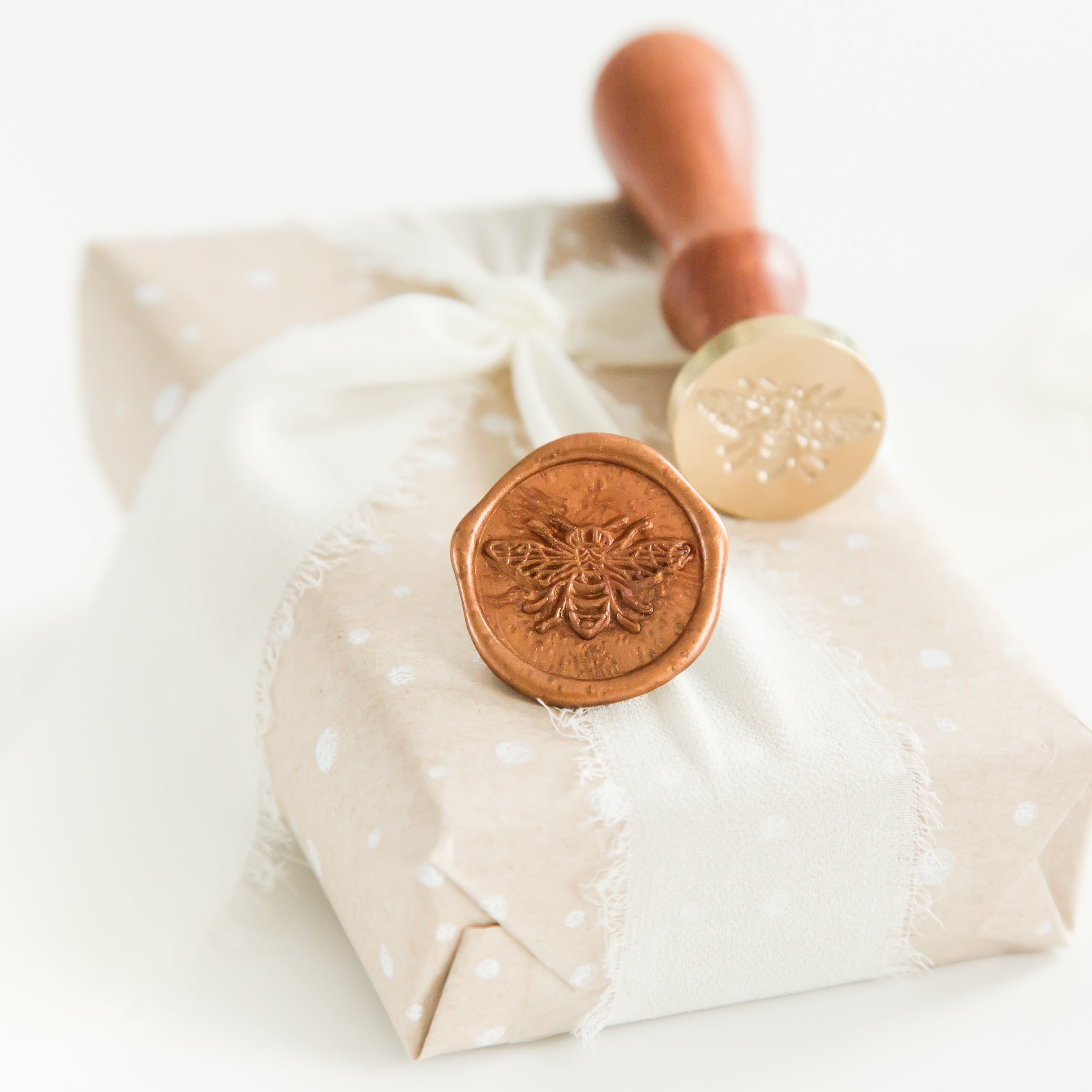 Bij Wax Stempel