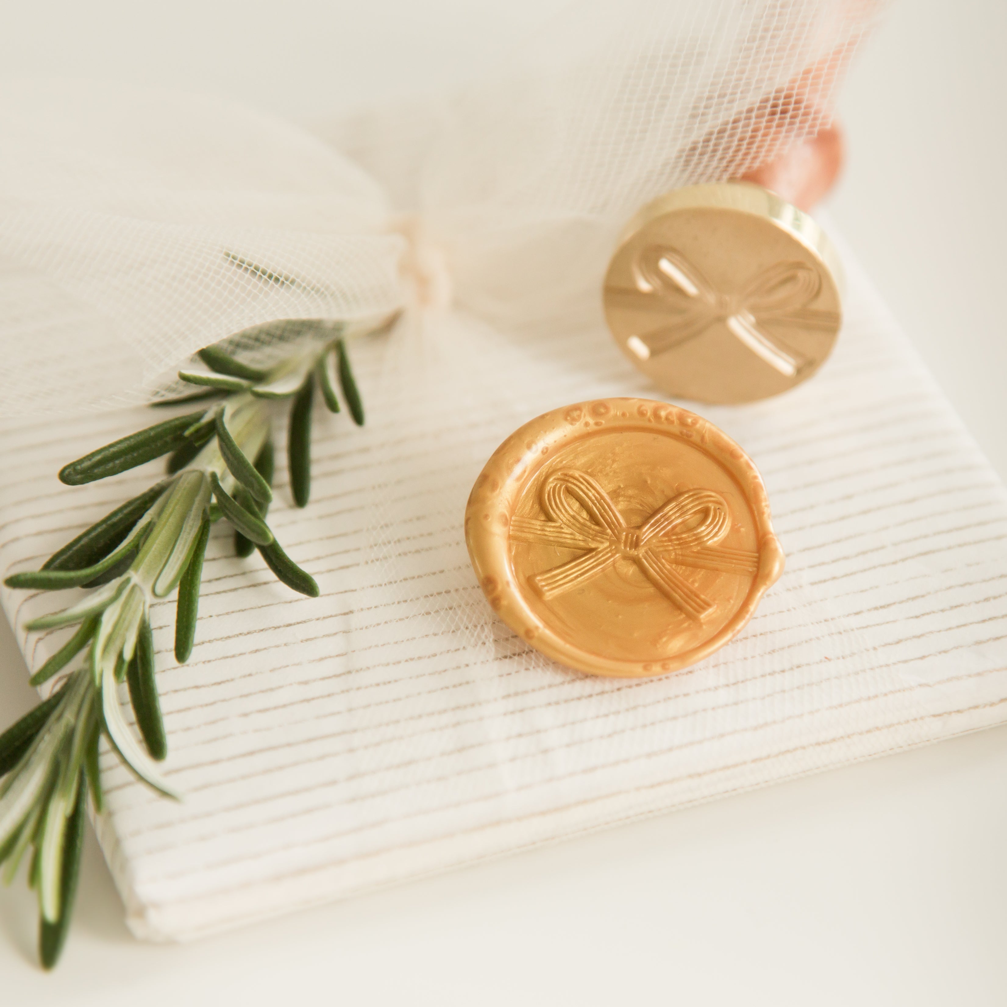 Strikje Wax Stempel