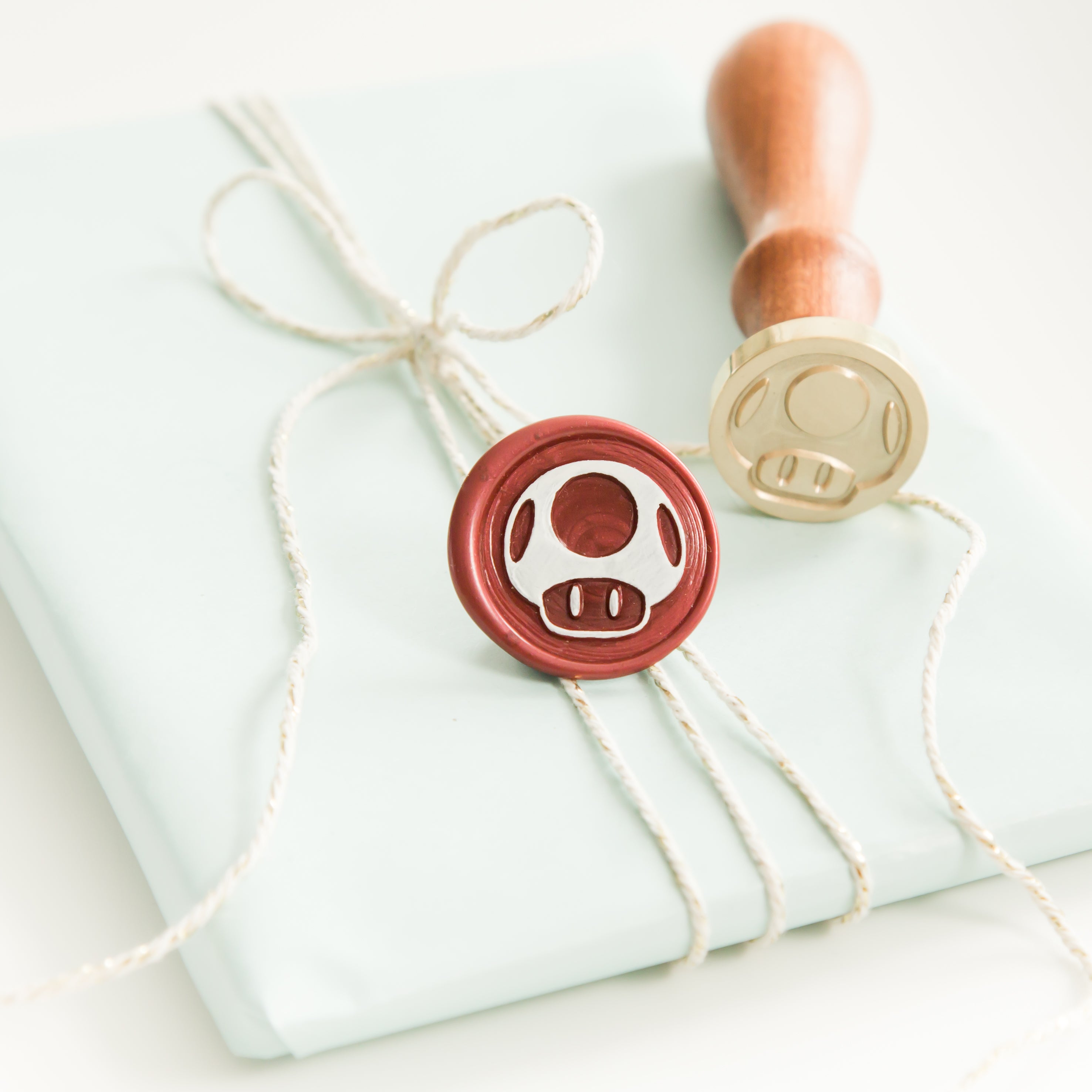 Mario Mushroom Wax Stempel