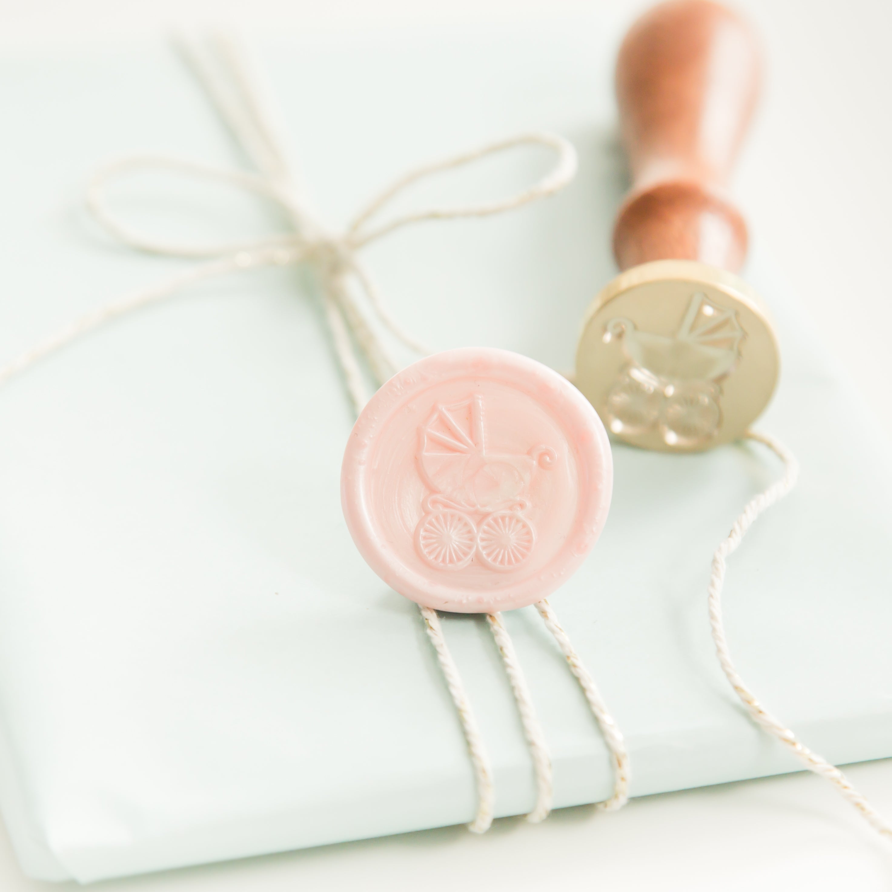 Kinderwagen Wax Stempel
