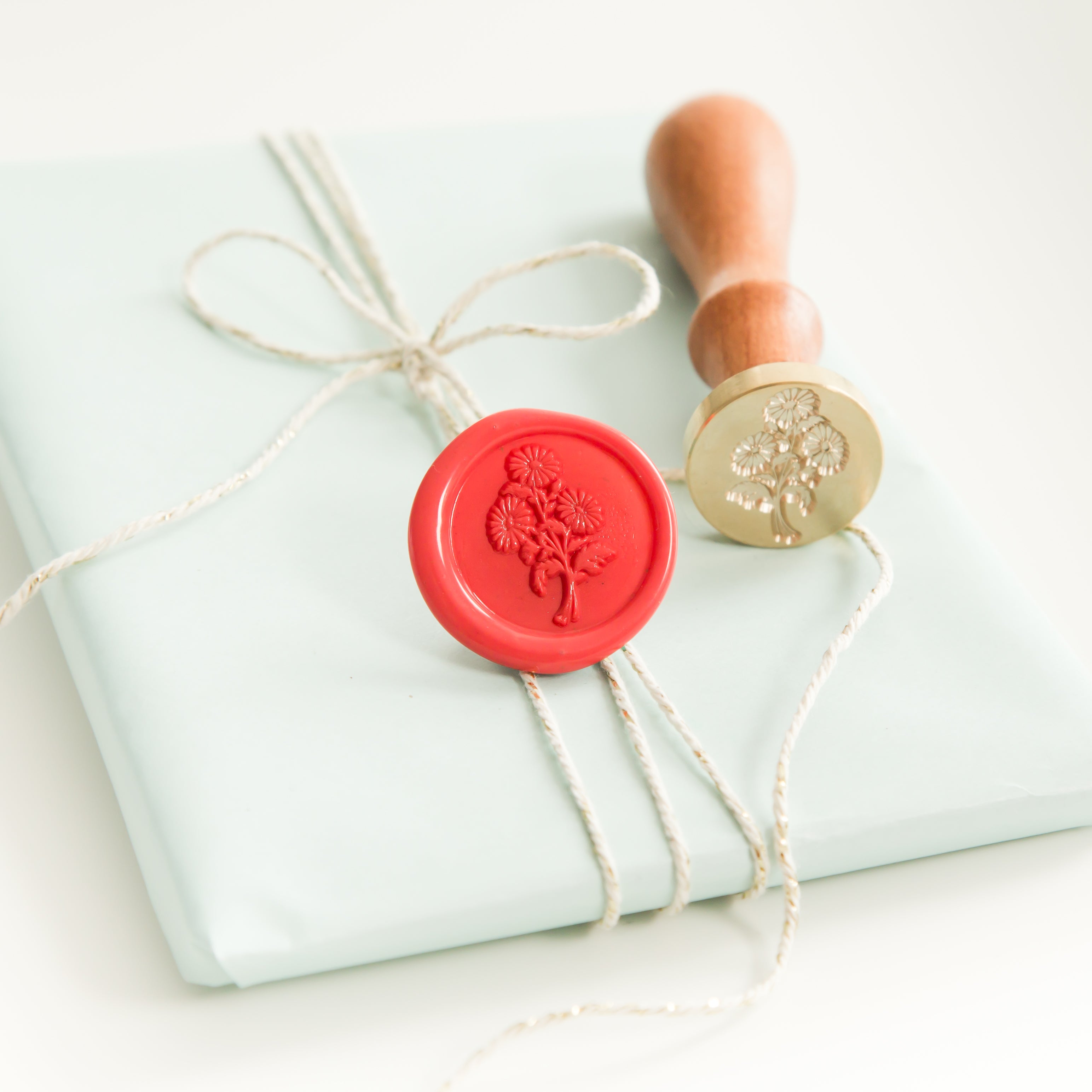 Boeket van Madeliefjes Wax Stempel