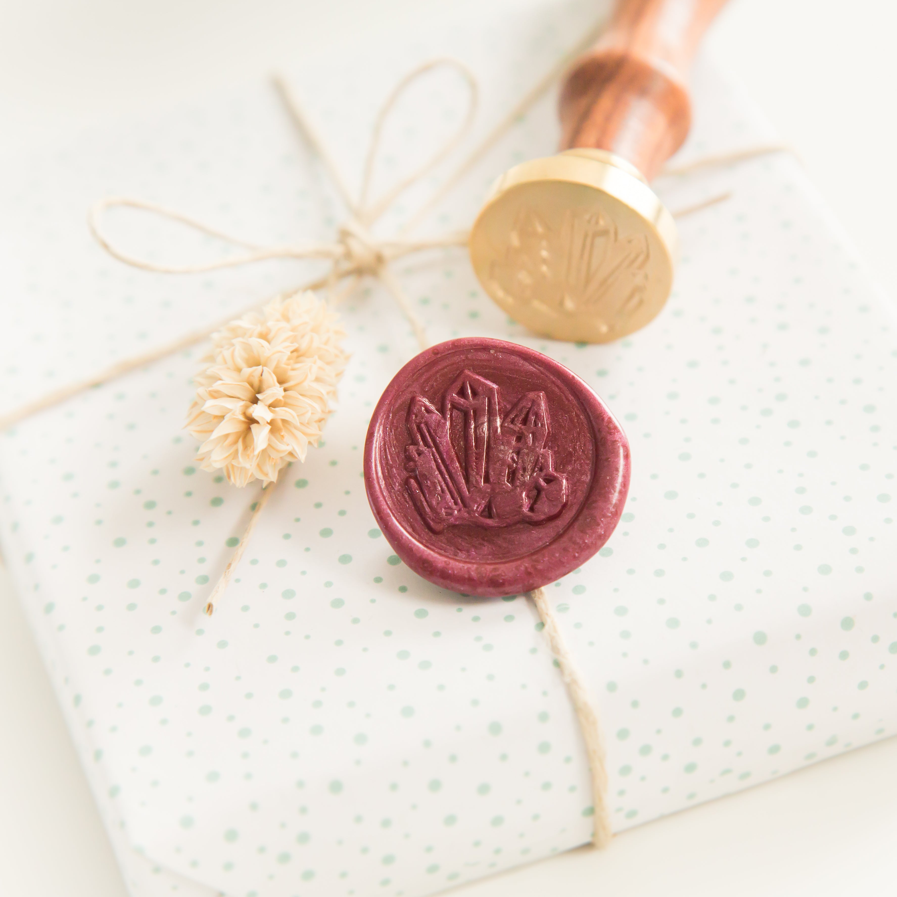 Kristallen Wax Stempel