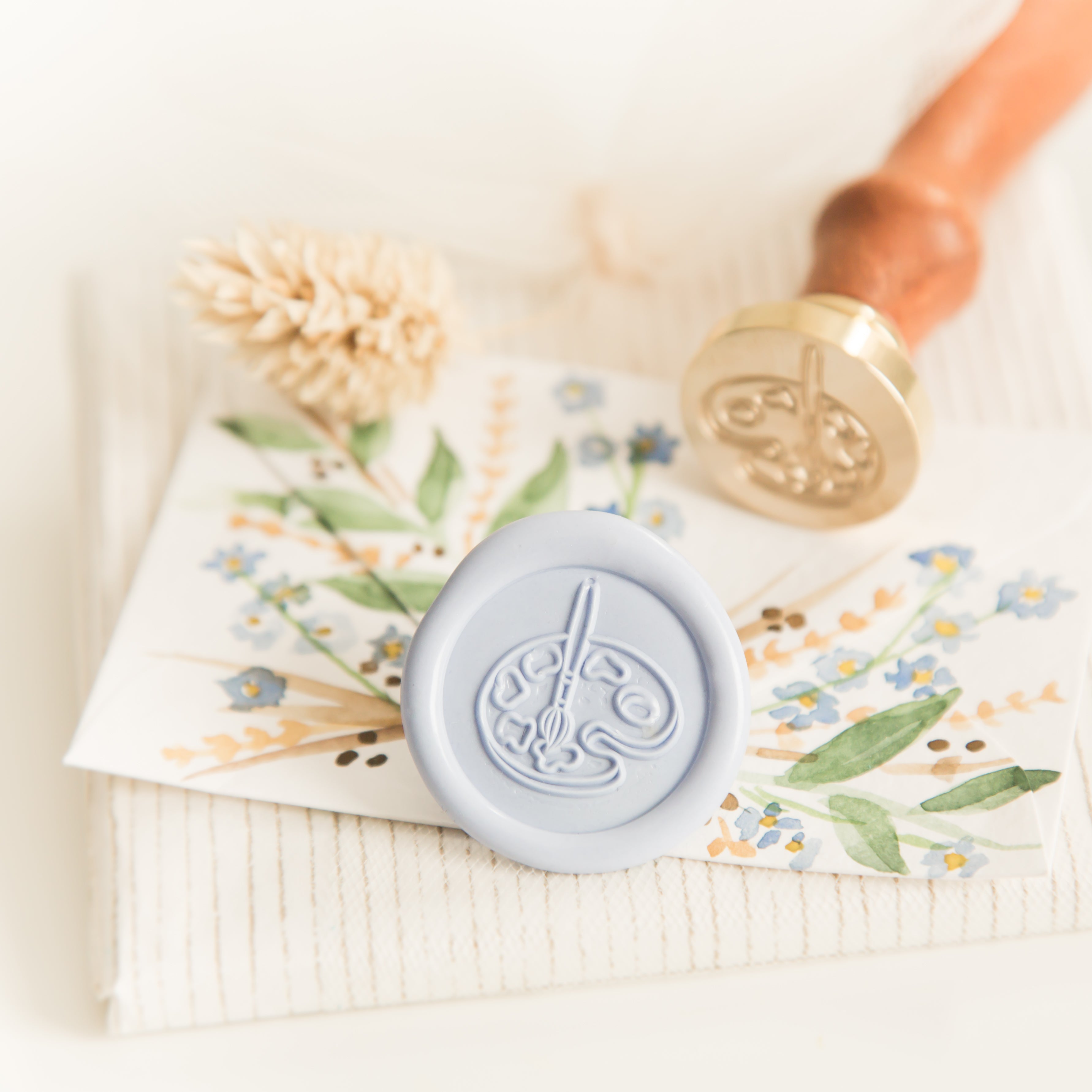 Verfpalet • YASSART • Wax Stempel