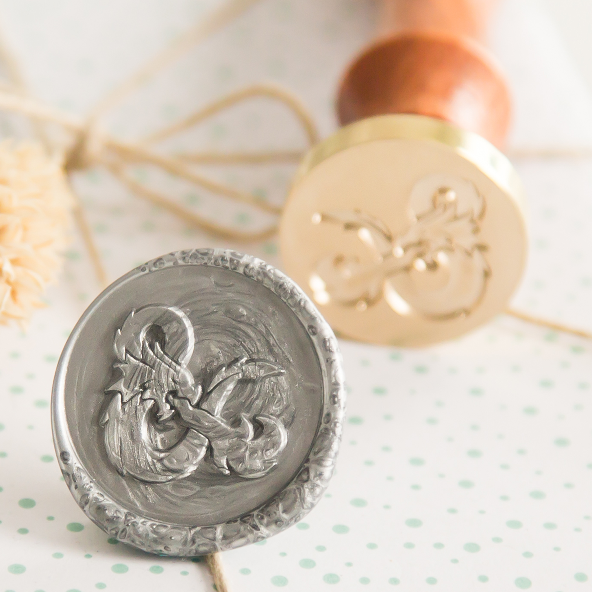 25mm Dungeons and Dragons Wax Stempel