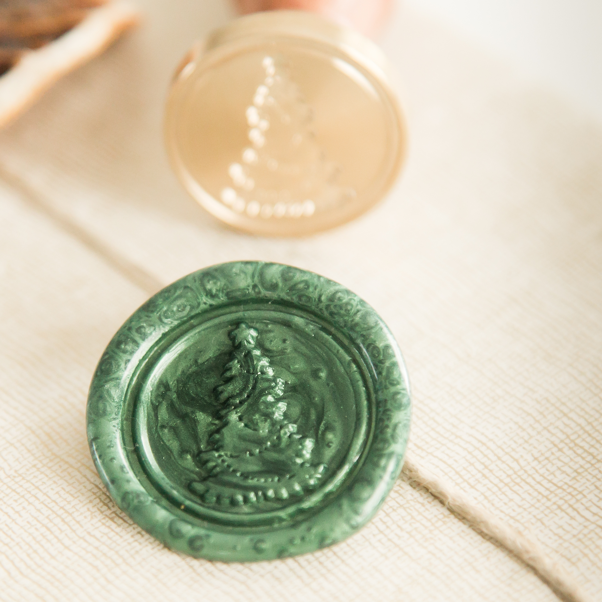 Kerstboom Wax Stempel